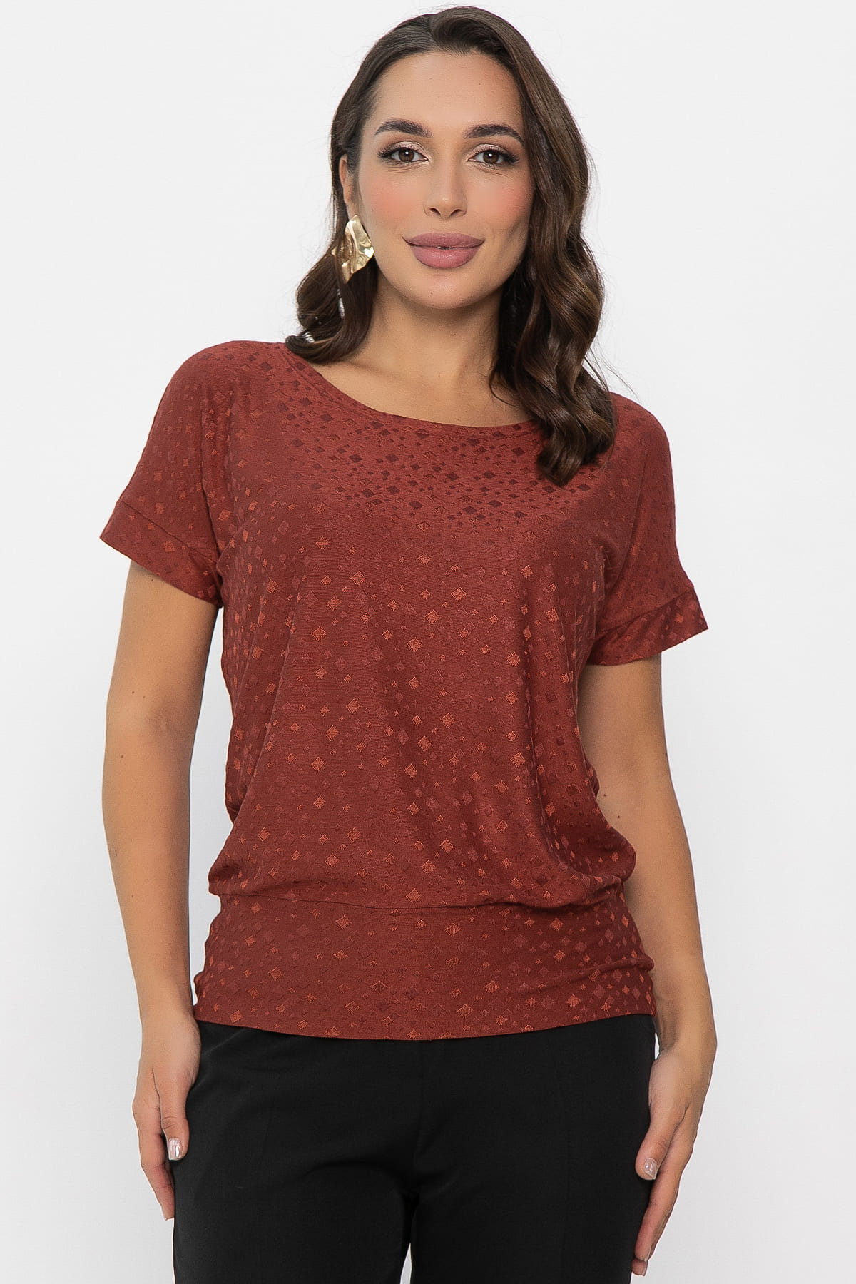 Блуза Нарния (терракот) Б14067-3М