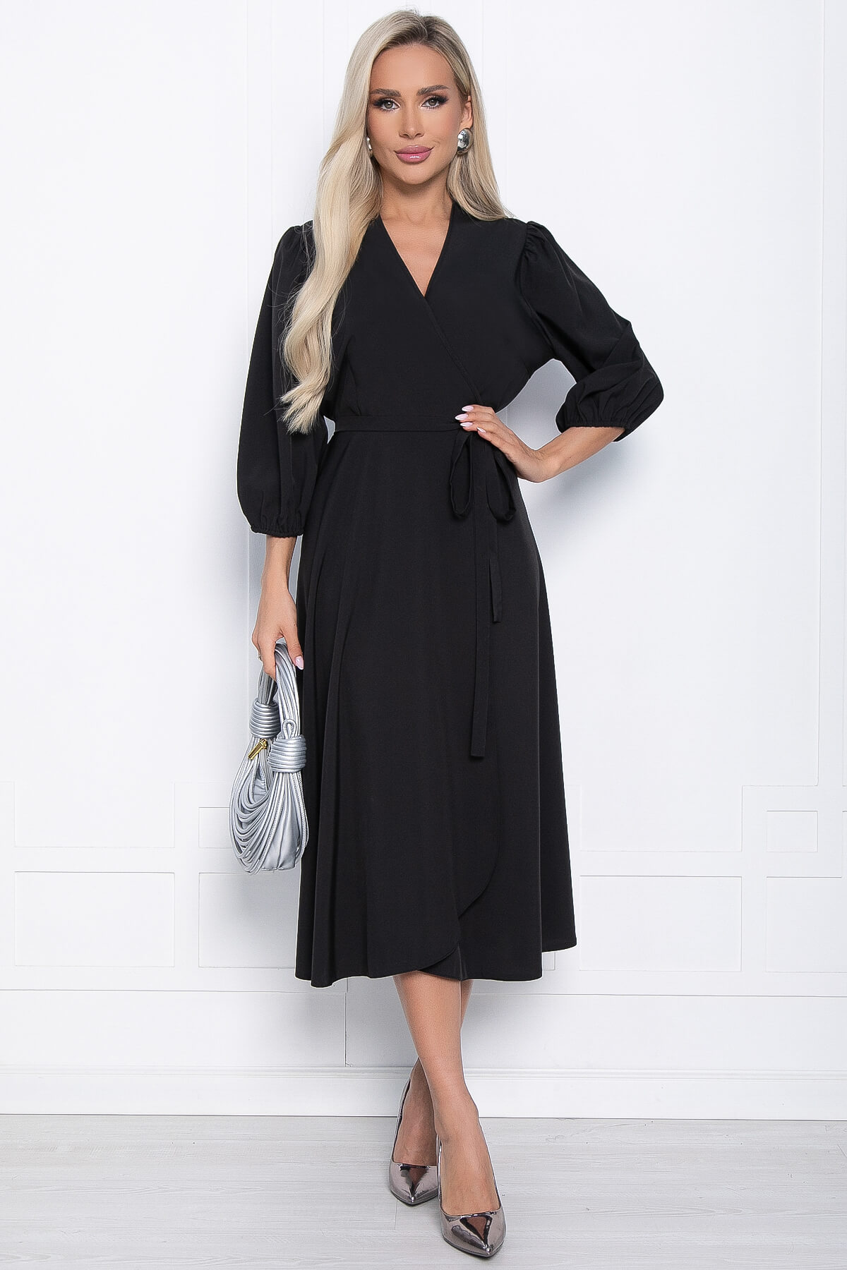 Платье Мой выход (черное) П11004