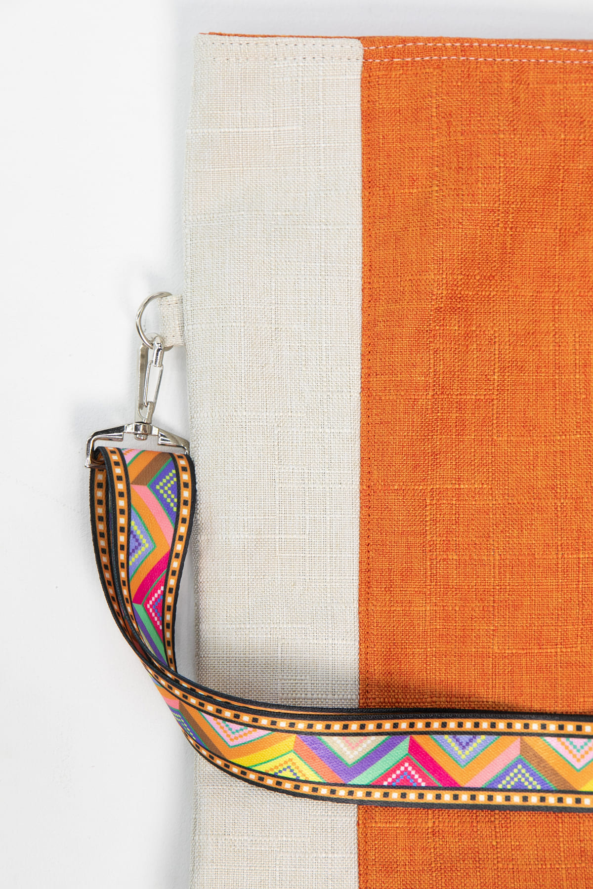 Сумка-торба Комби (молочно-оранжевая) СТ09