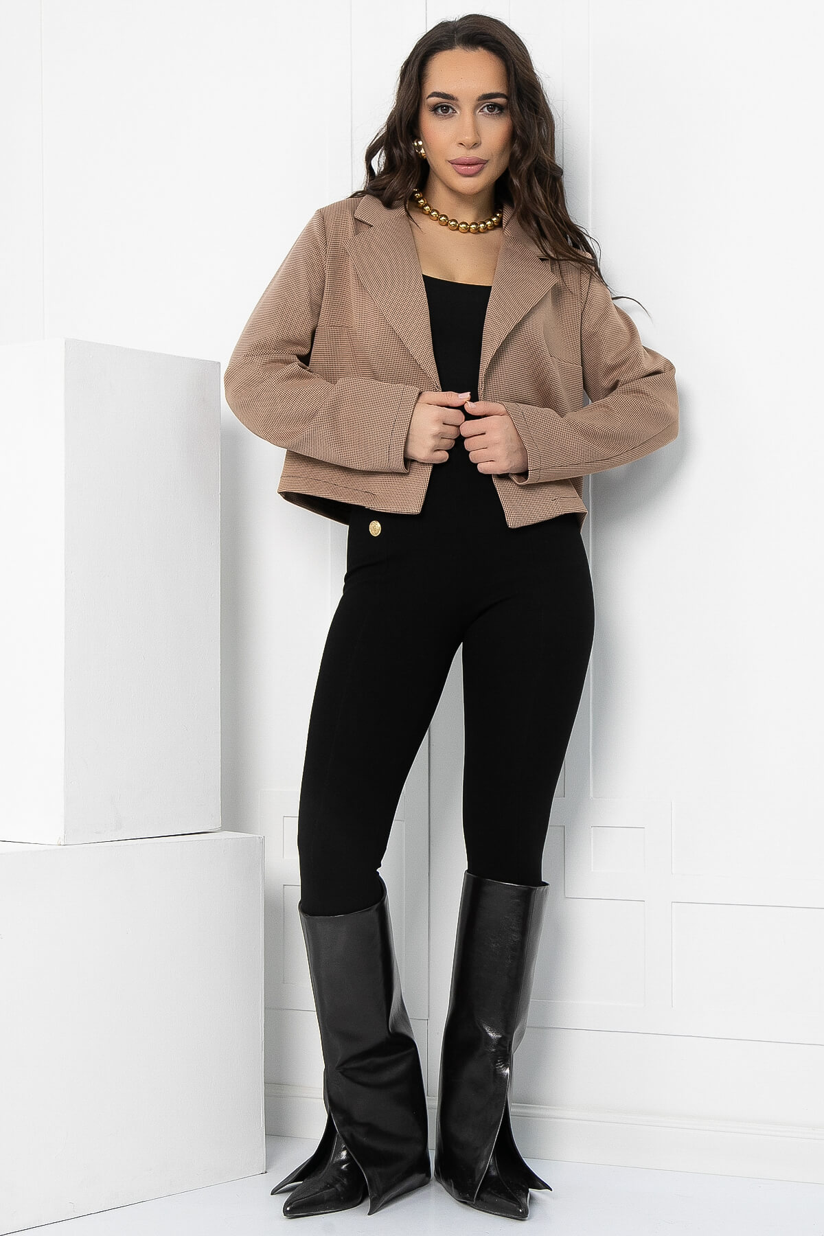 Жакет Энергия бизнеса (песочный) Б12780-13М