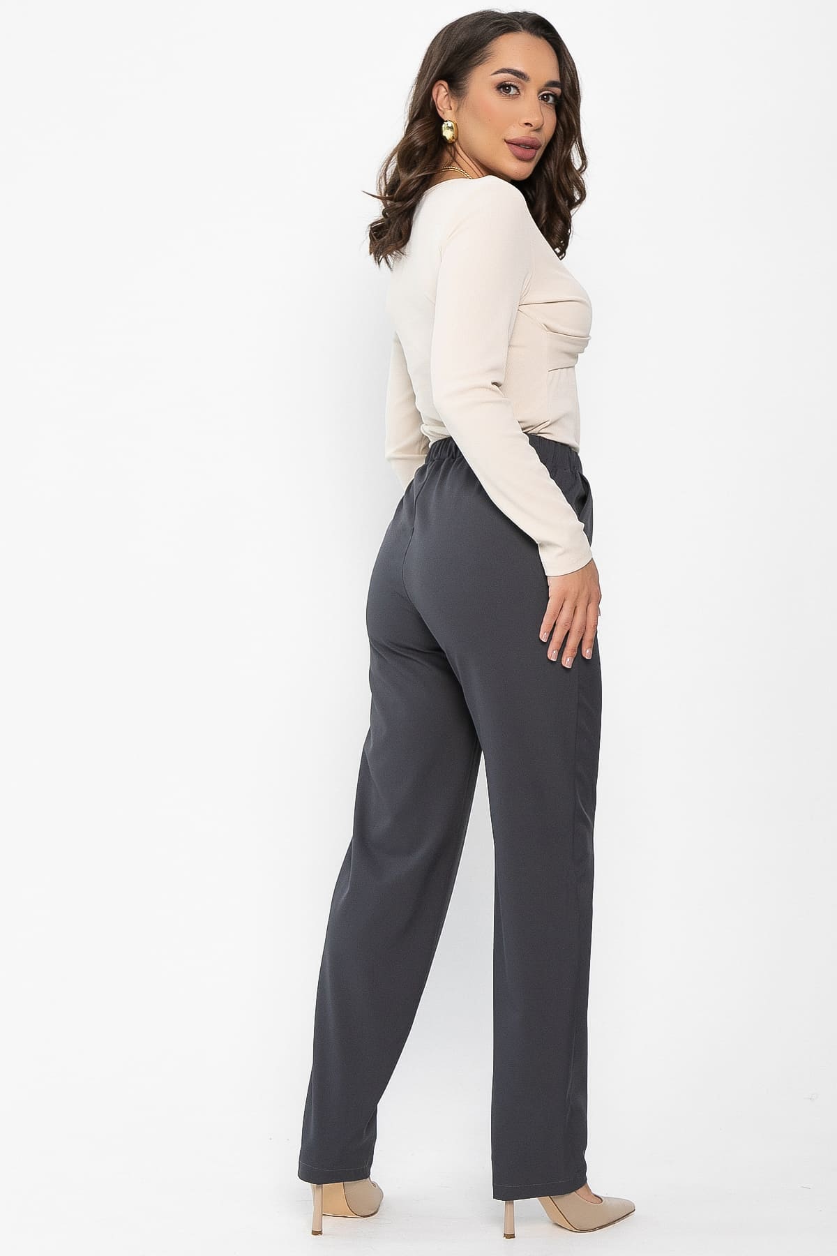 Блуза Бетти (бежевая) Б14173-5М