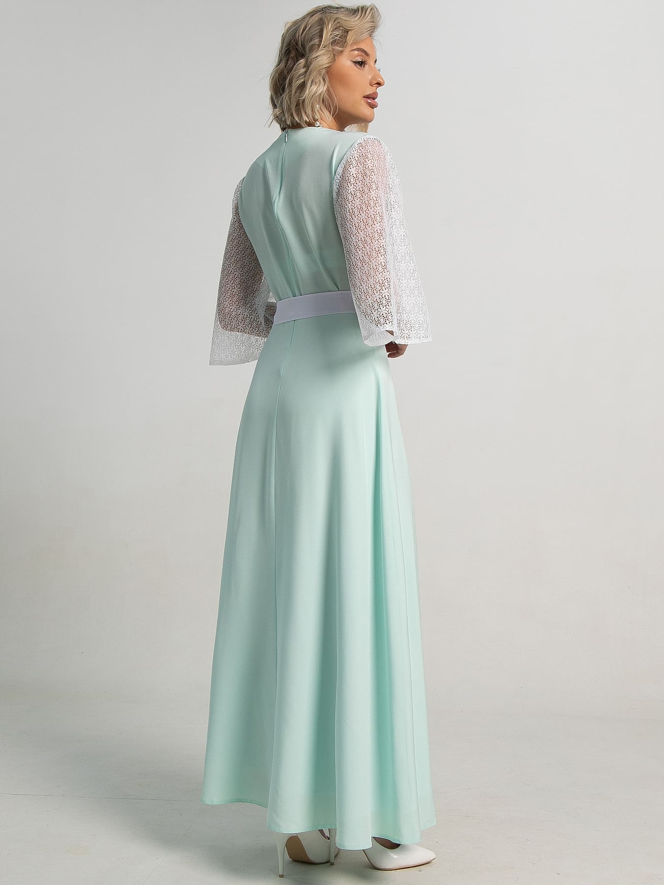 Платье Бьюти (ментол) П15561-18М