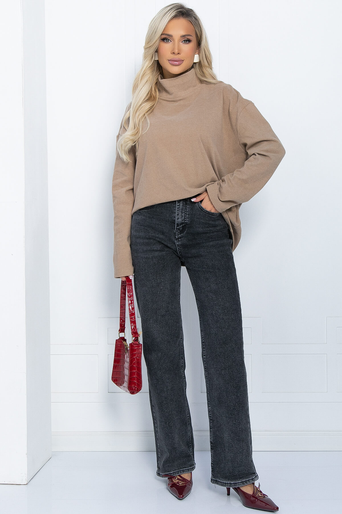 Джемпер Дайра (бежевый) Б11725