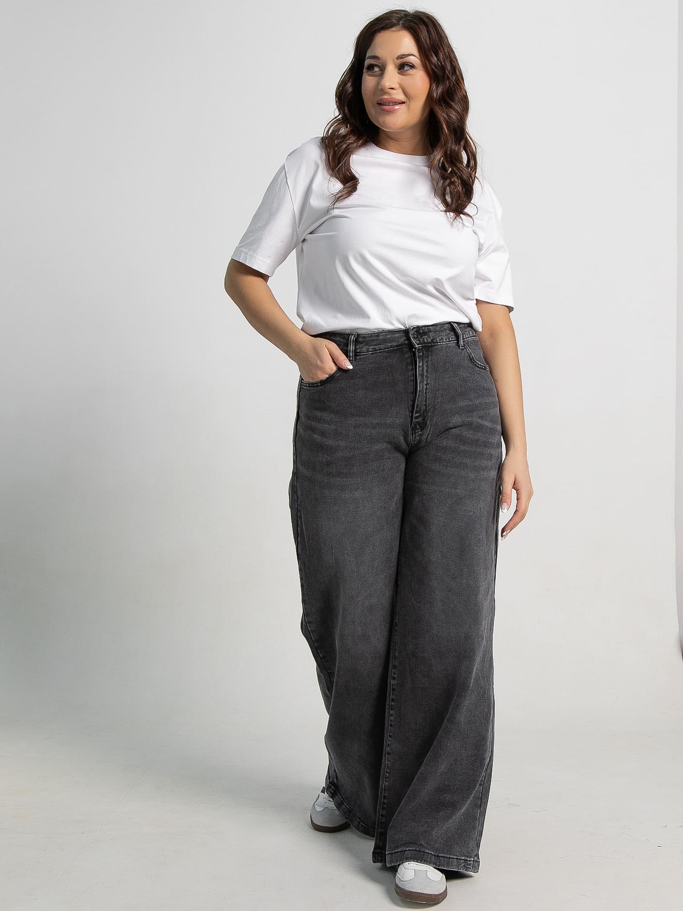 Джинсы Урса (серые) Б15076-4М