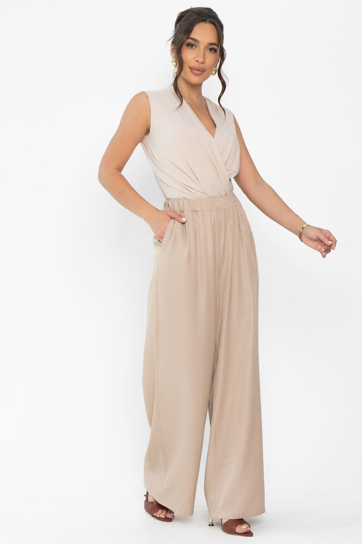 Брюки Тико НЬЮ (бежевые) Б13928-12М