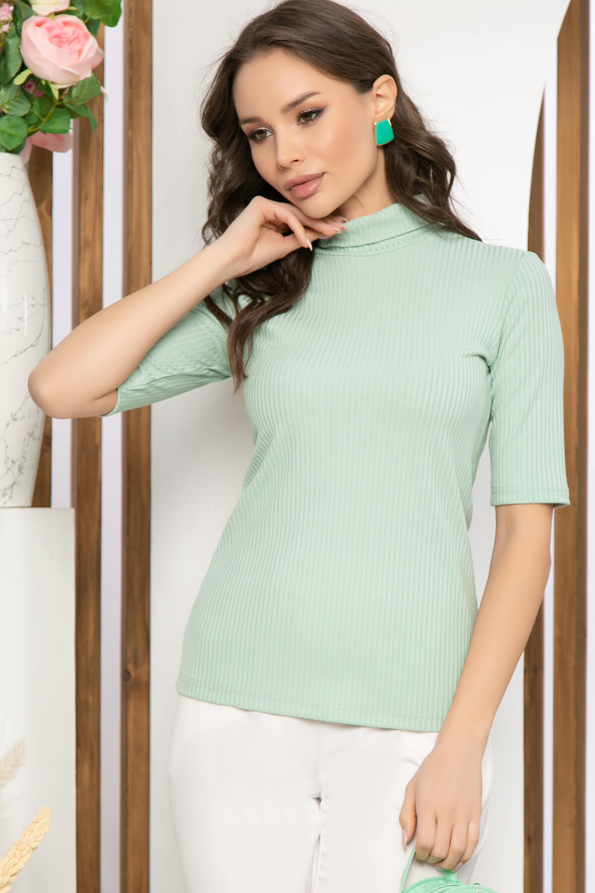 Джемпер "Эдита" (мята) Б4999