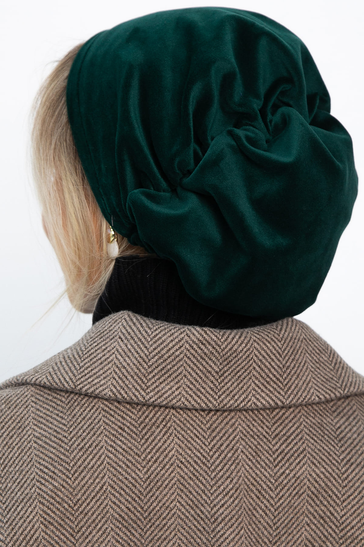 Чалма с резинкой (зеленая) ЧР11-23М