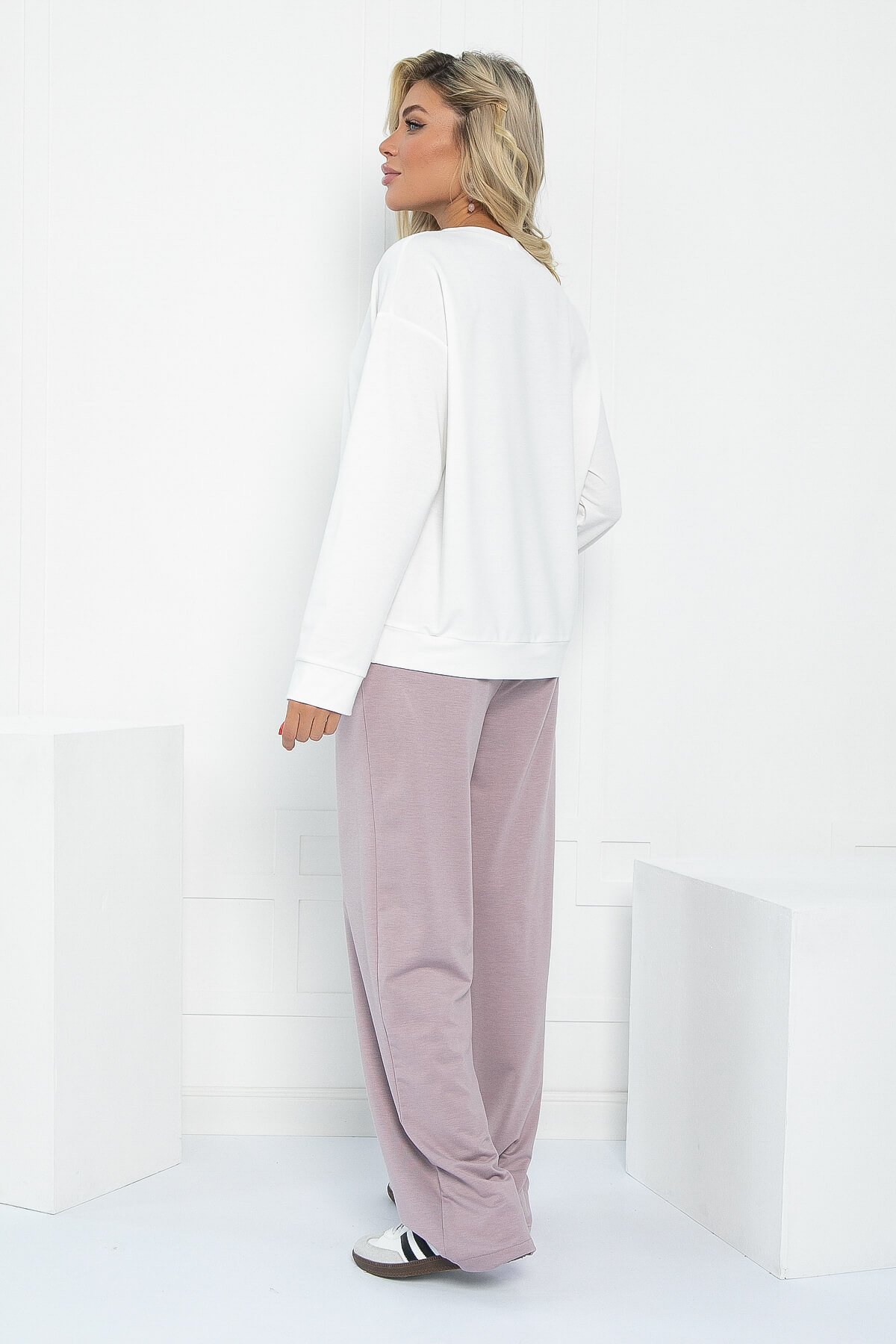 Костюм Сара (бело-лиловый) К12952-25М