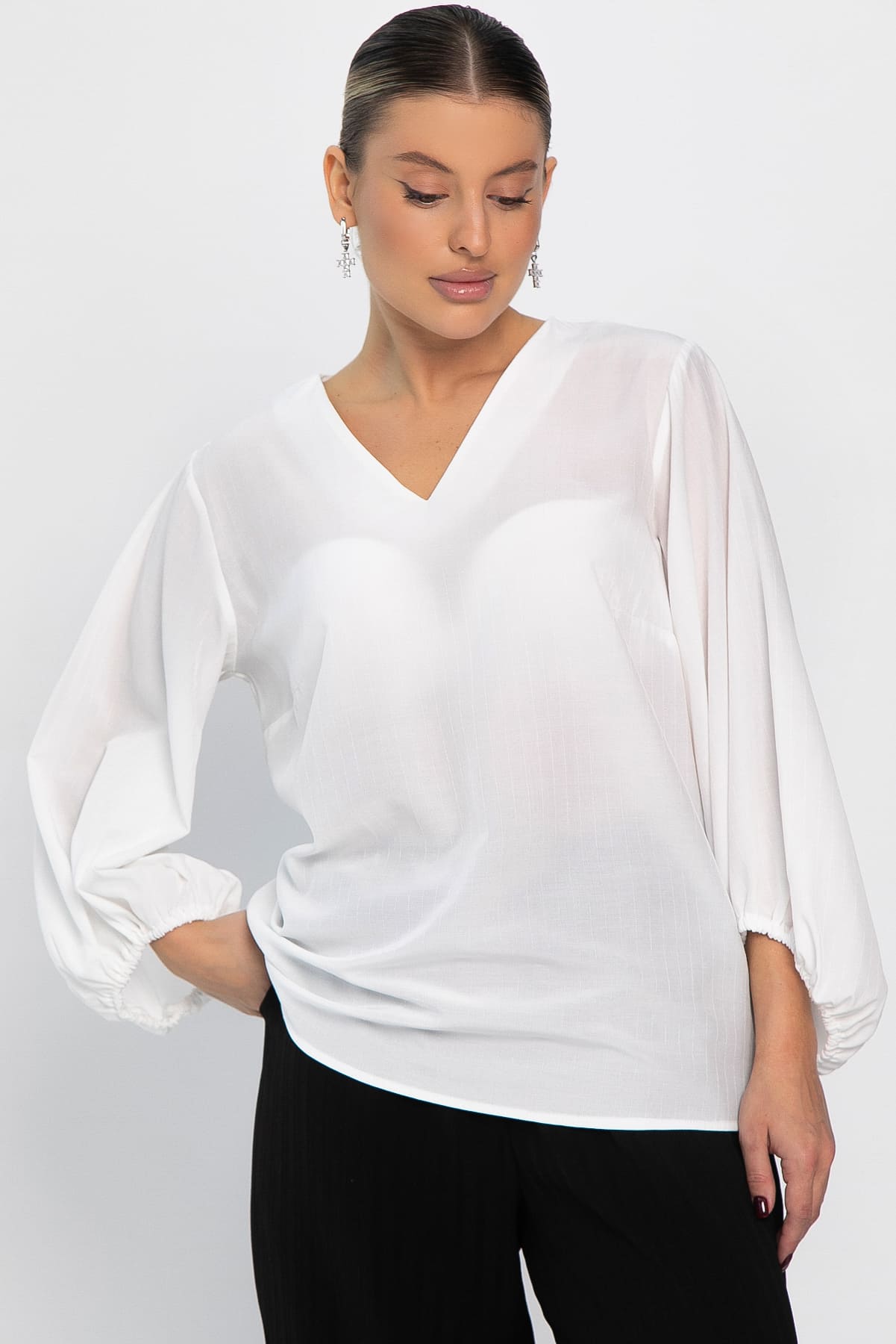 Блуза Бувардия (молочная) Б14423-12М