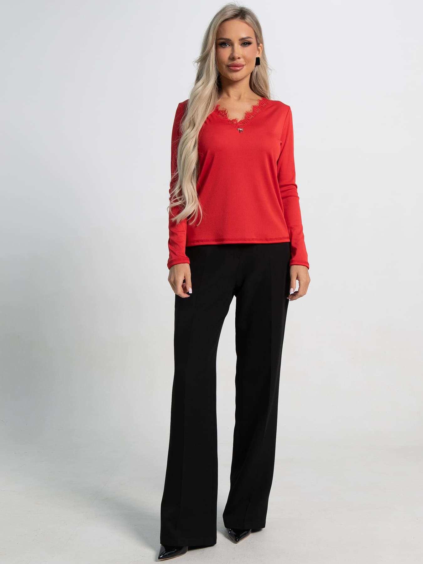 Блуза Новелла (красная) Б15490-24М