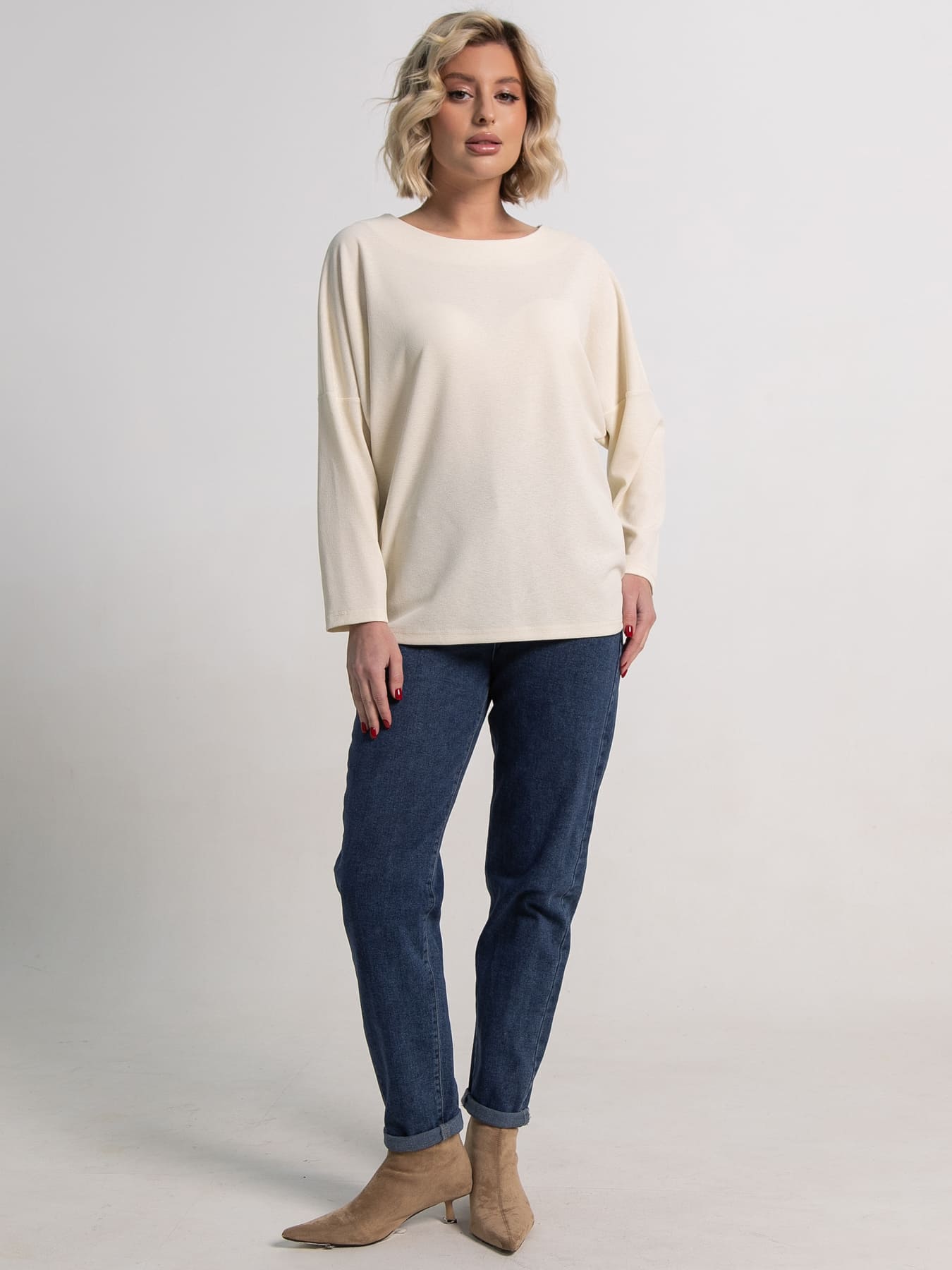 Джемпер Белинда (молочный) Б15297-8М