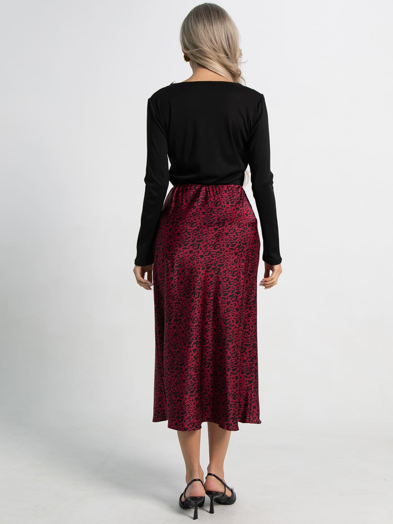 Юбка Фрезия (бордовая) Ю15421-16М