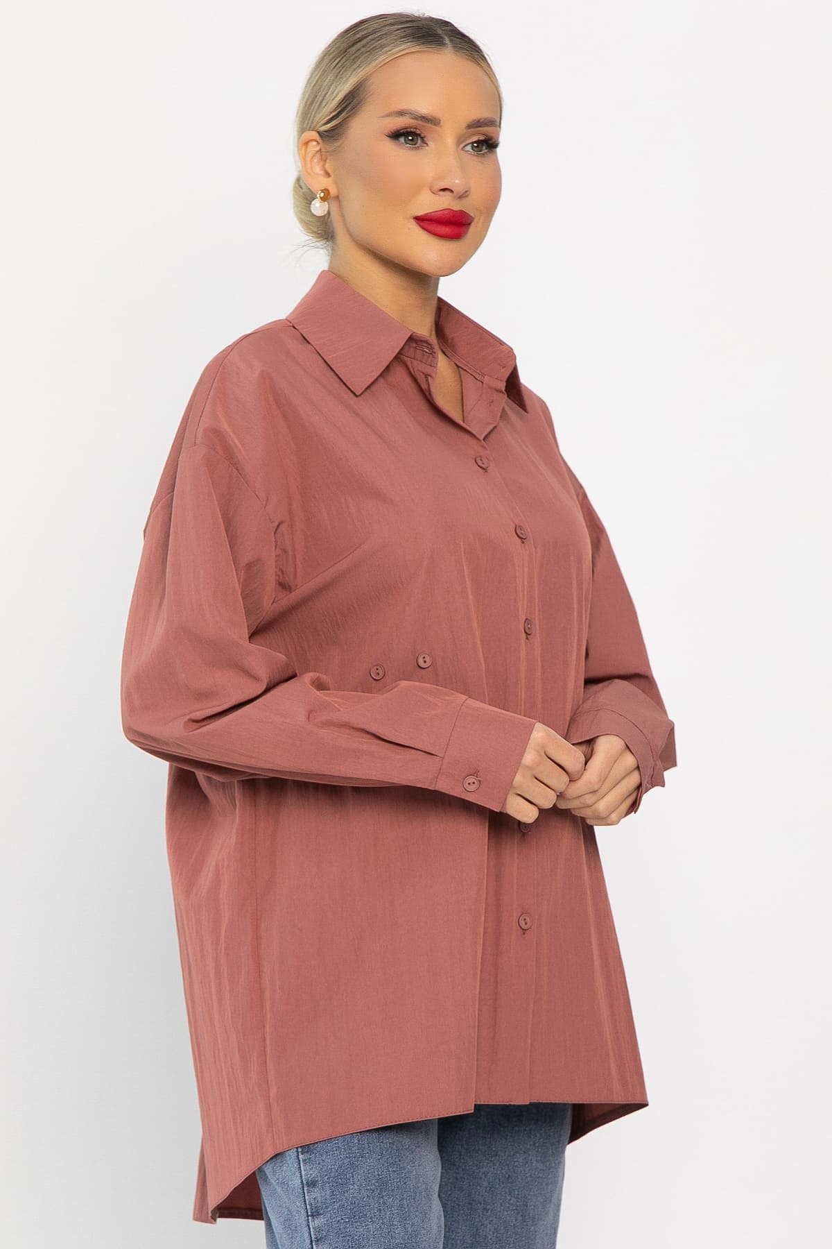 Рубашка Антария (терракот) Б14188-5М