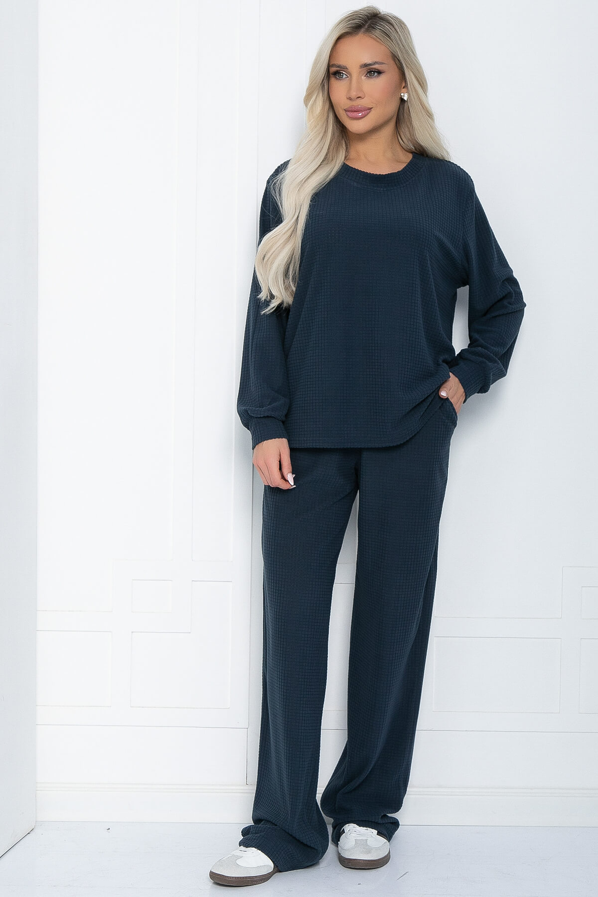 Костюм Стильный выход (синий) К11578