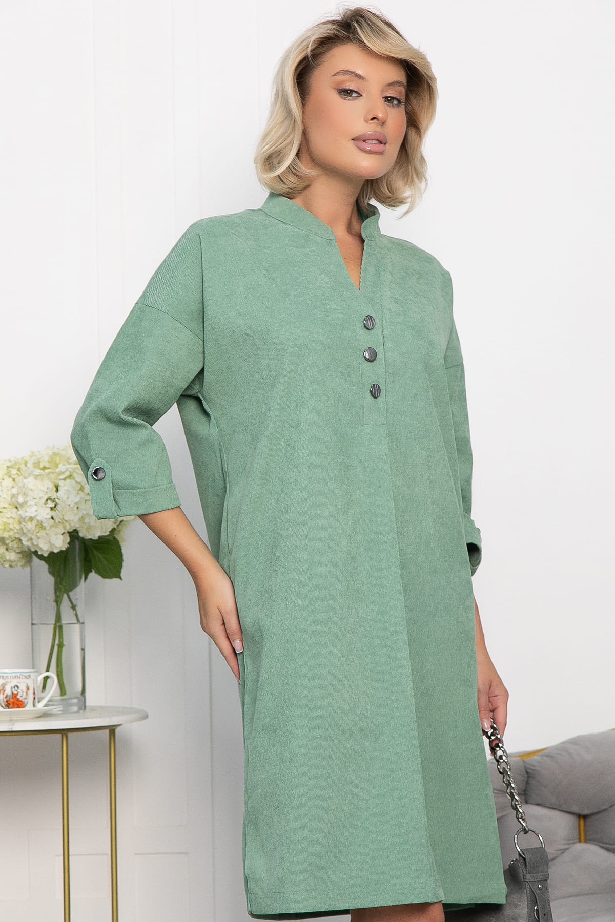 Платье Дафния (фисташка) П13115-10М