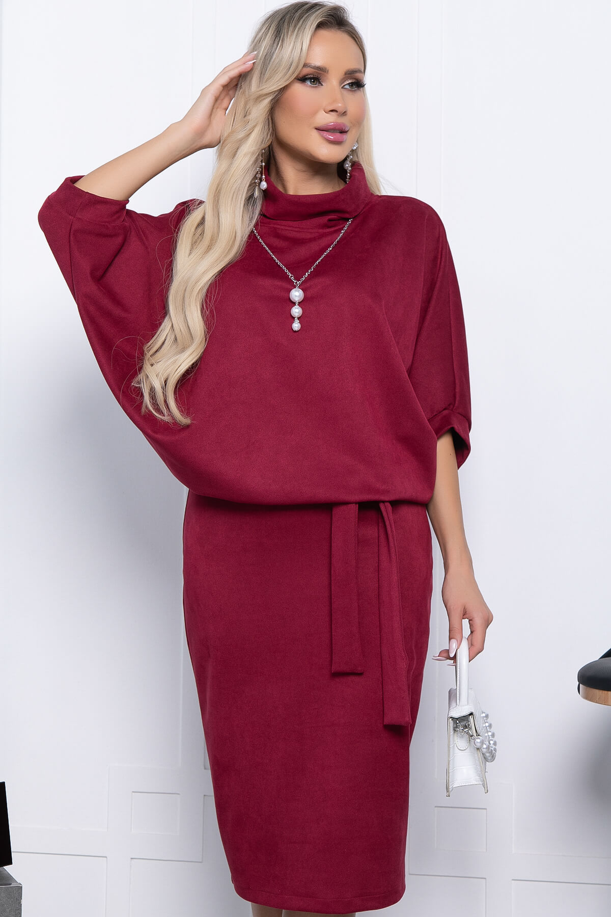 Платье Антония (ягодное) П12340-12