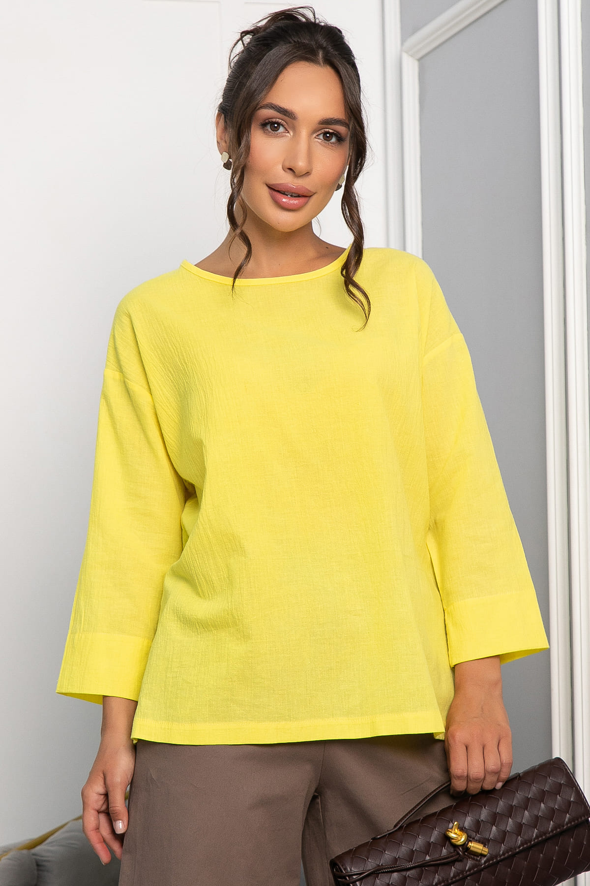 Лонгслив Пляж (желтый) Б13988-25М