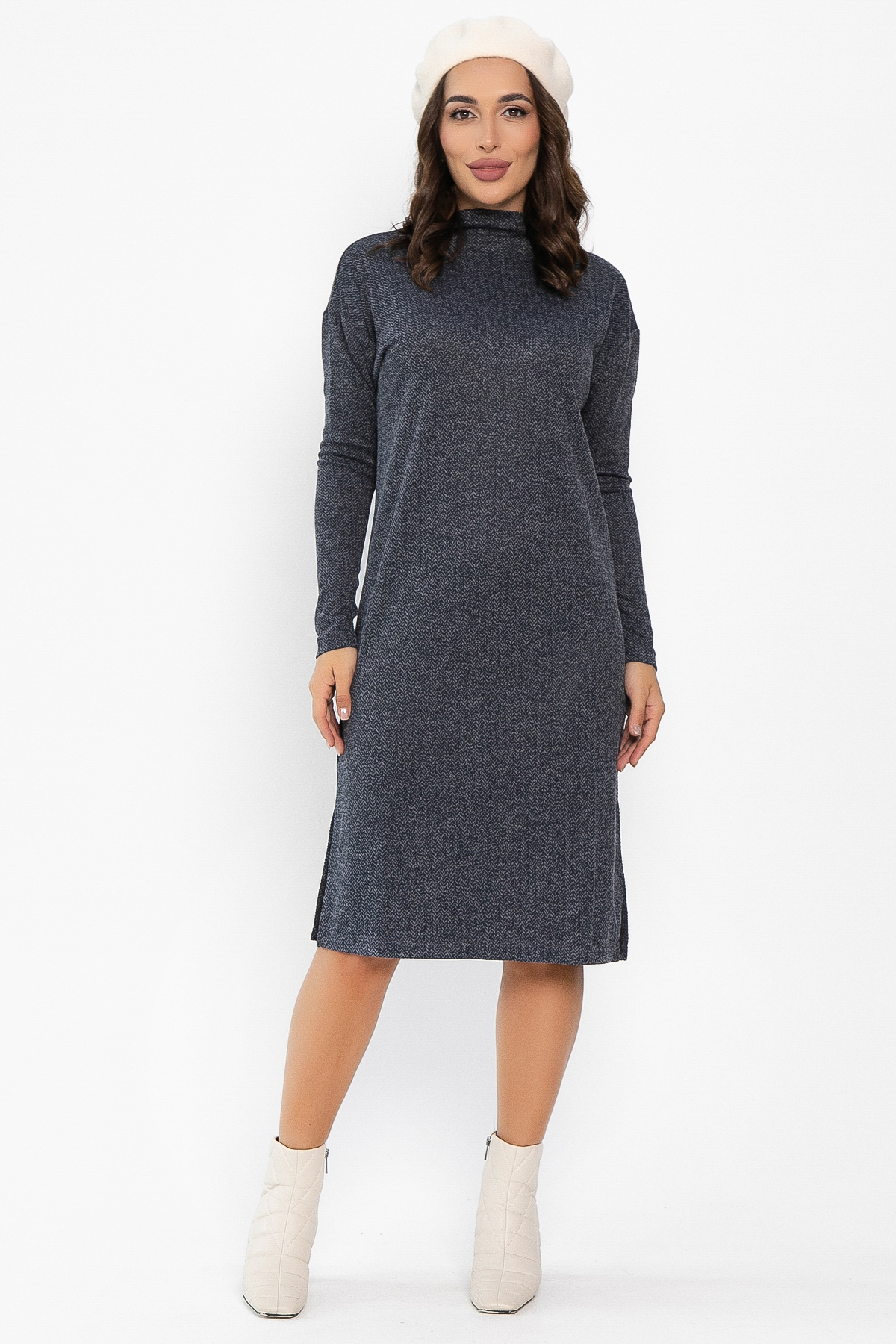 Платье В ритме мегаполиса (сапфир) П14058-33М