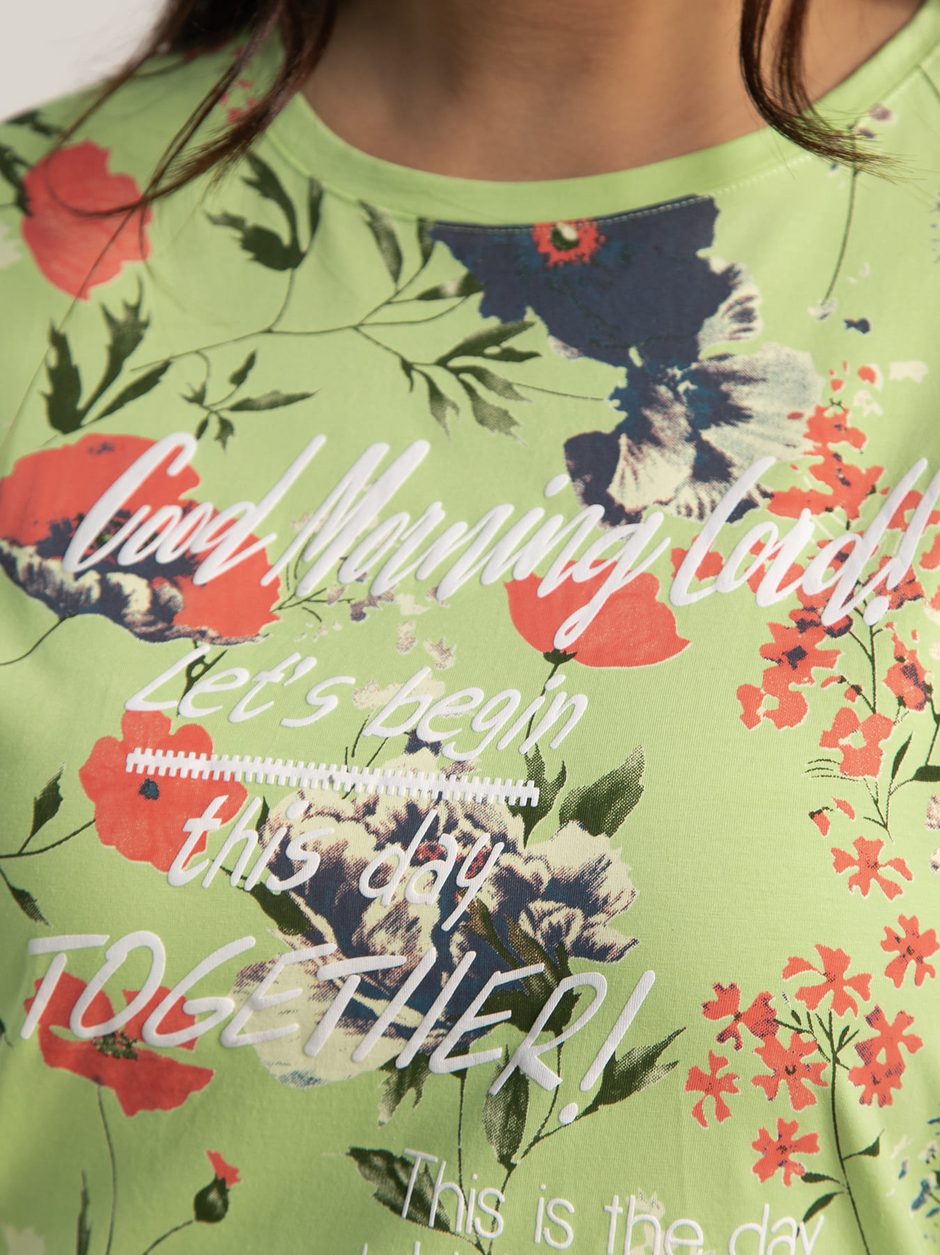 Блуза Жюстин (светло-зеленая) Б15537-20М