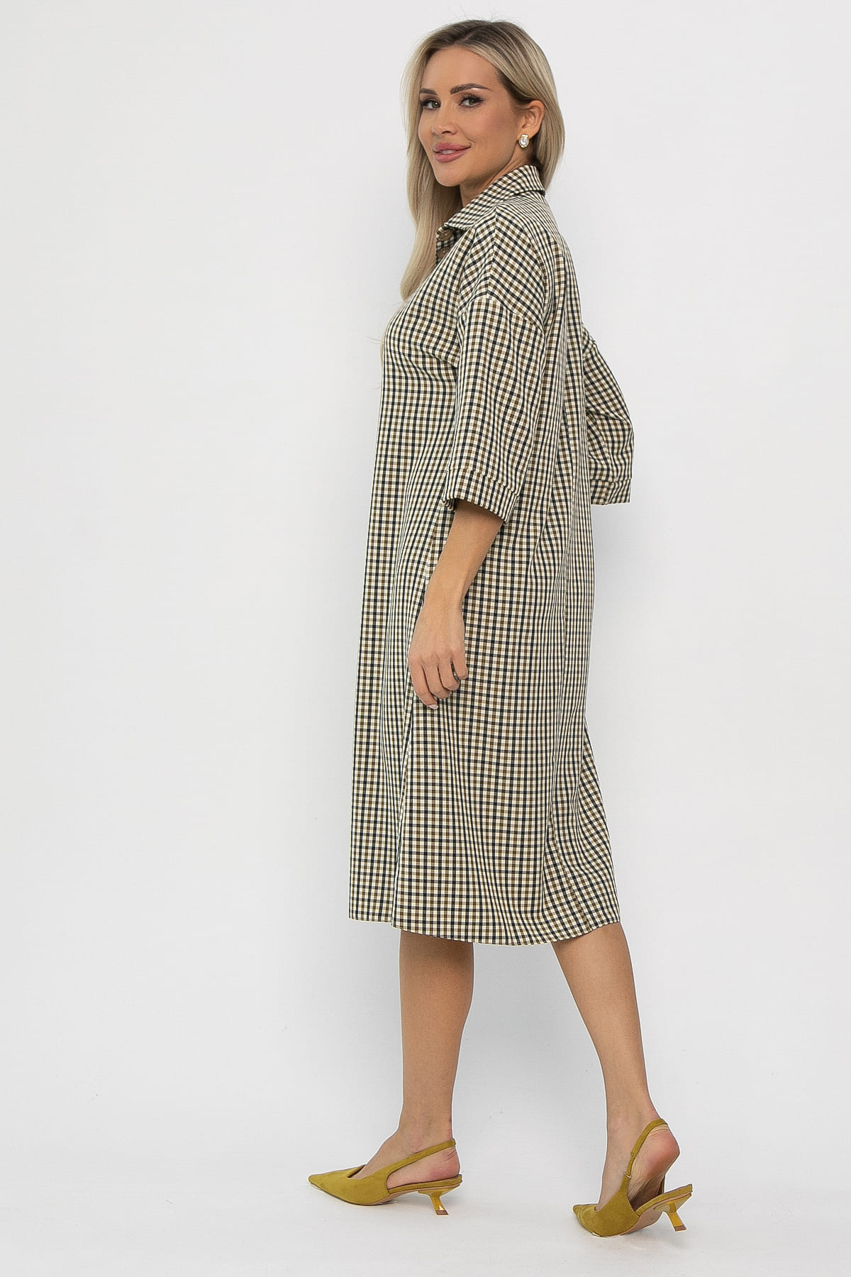 Платье Кэсси (клетка) НЬЮ П11220