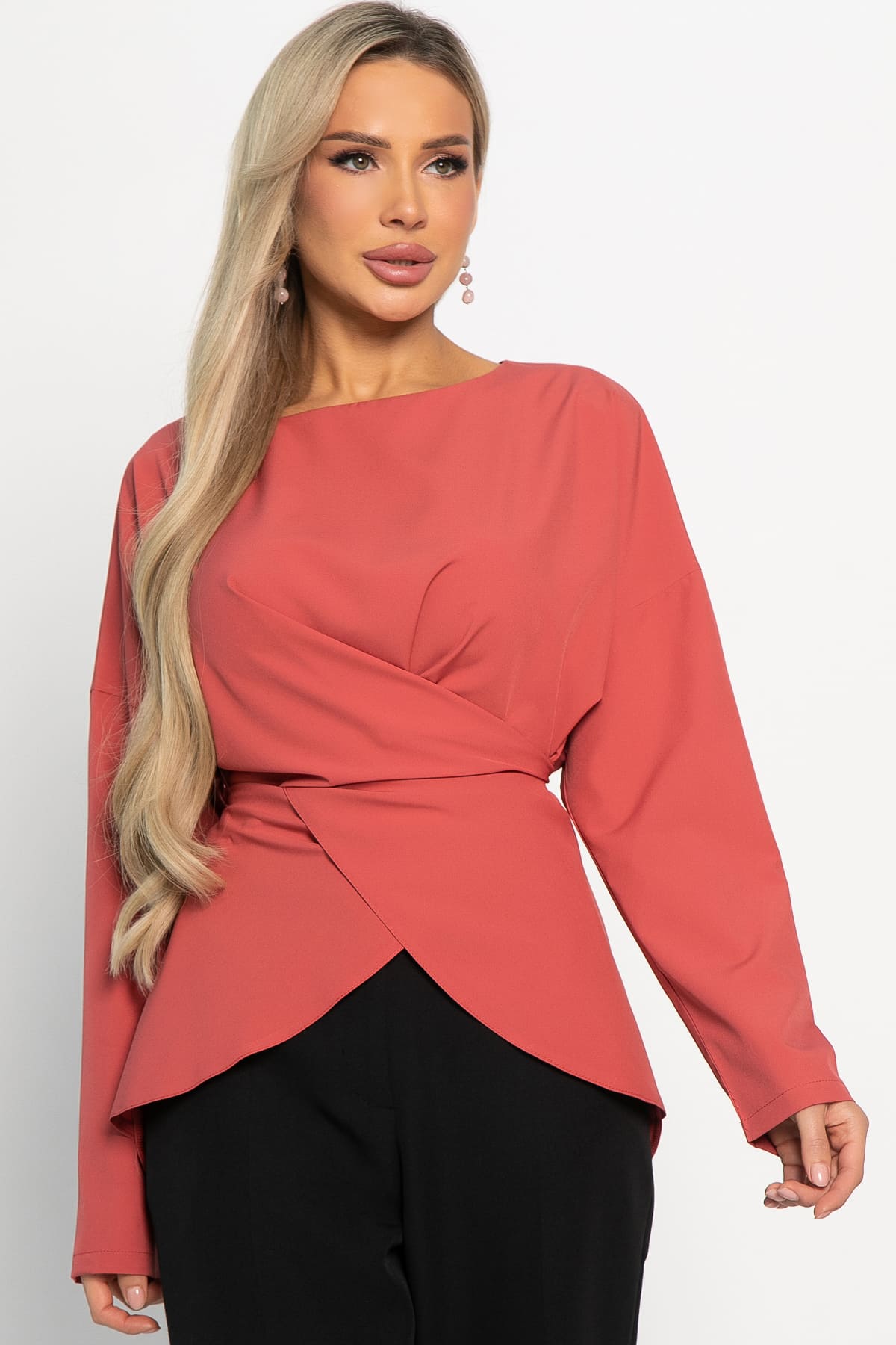 Блуза Леа (коралл) Б14953-5М