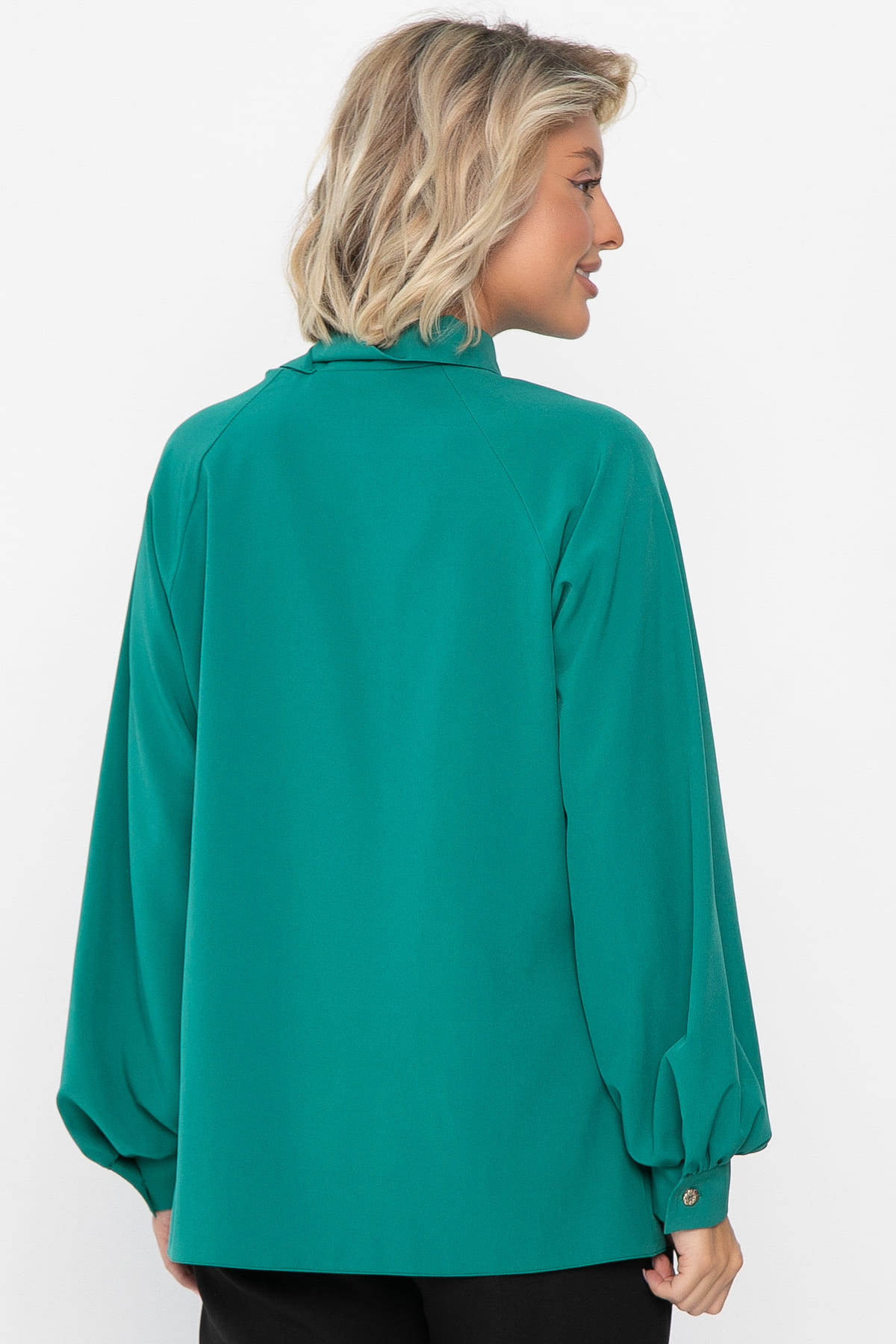 Блуза Юрмала  (изумруд) Б14268-30М