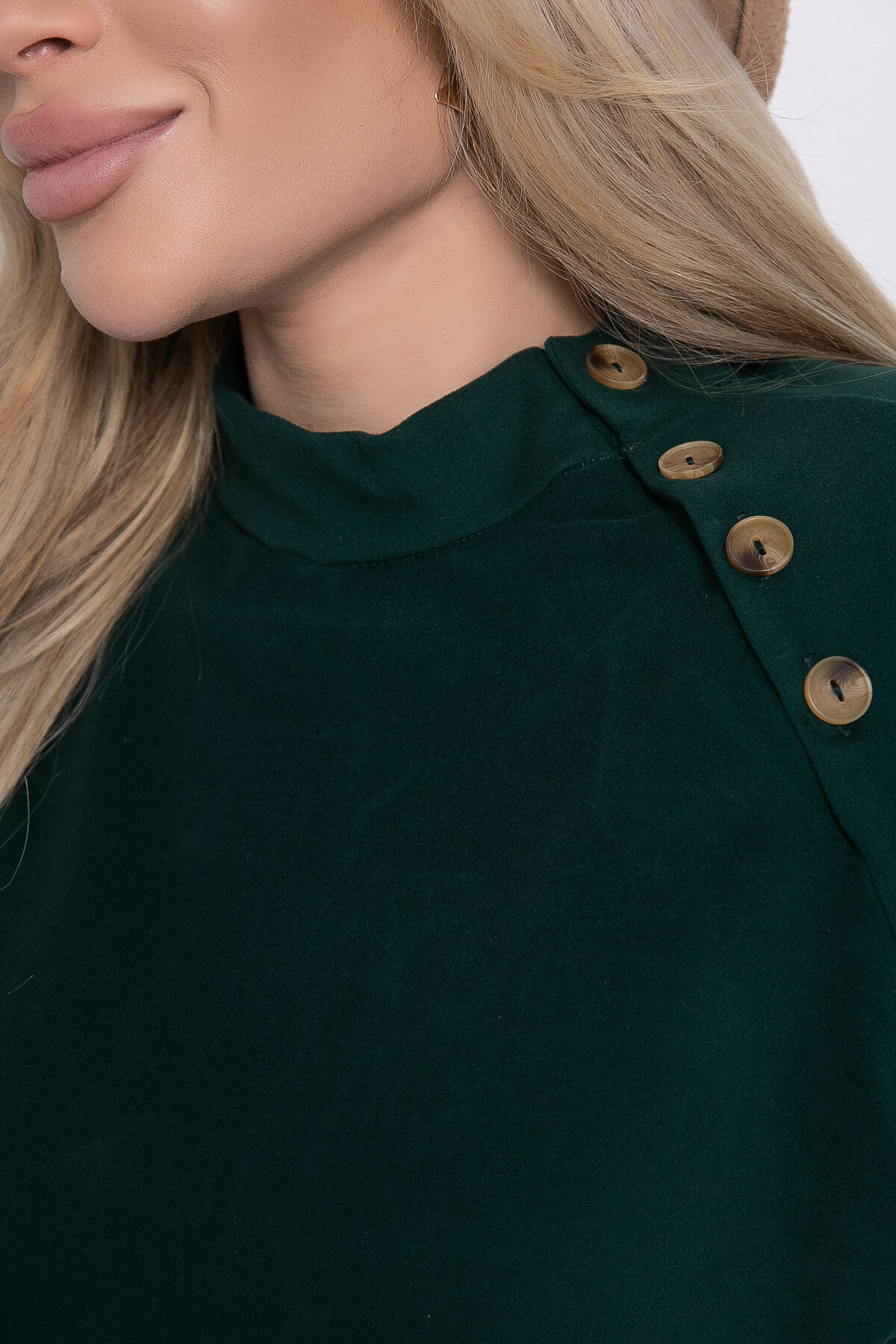 Джемпер Нежная история (изумруд) Б11947