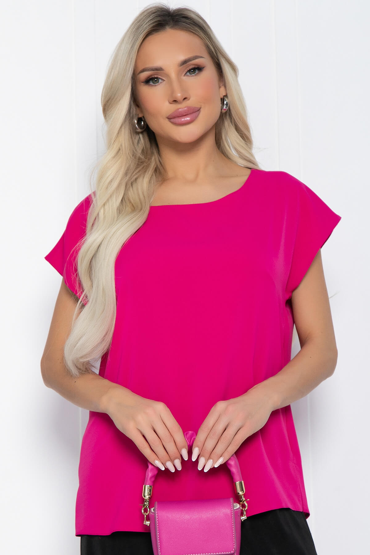 Блуза Юла (фуксия) Б12441-8