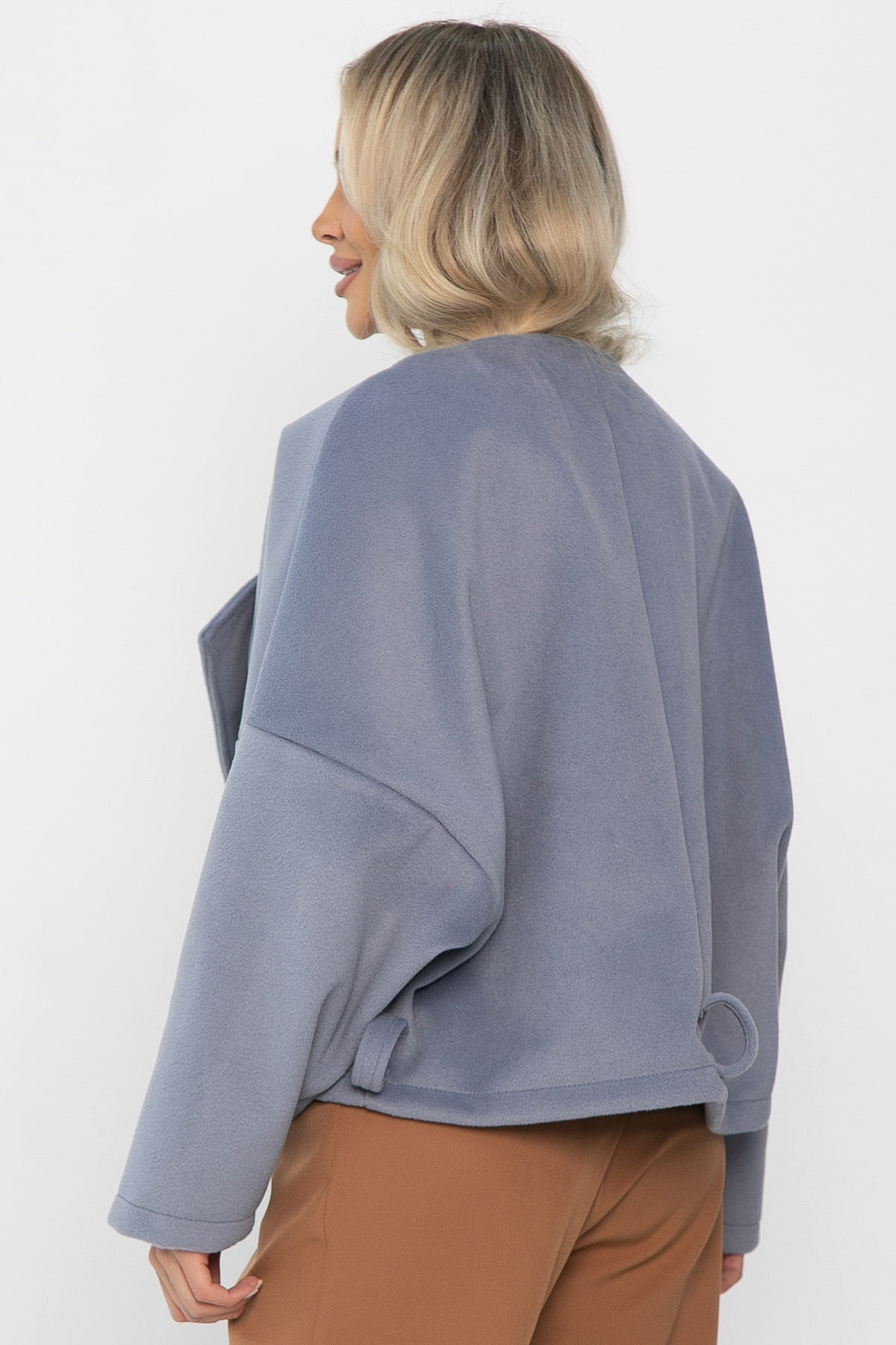 Пальто укороченное Хайт (джинс) Б14338-7М