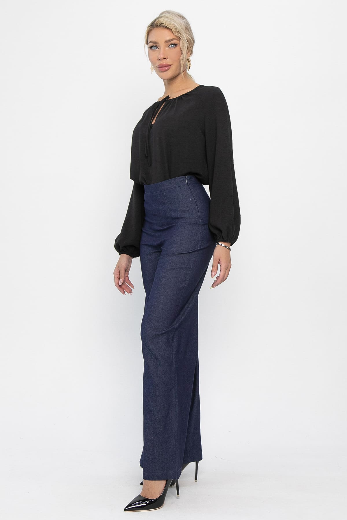 Брюки Жанин (джинс) Б13849-10М