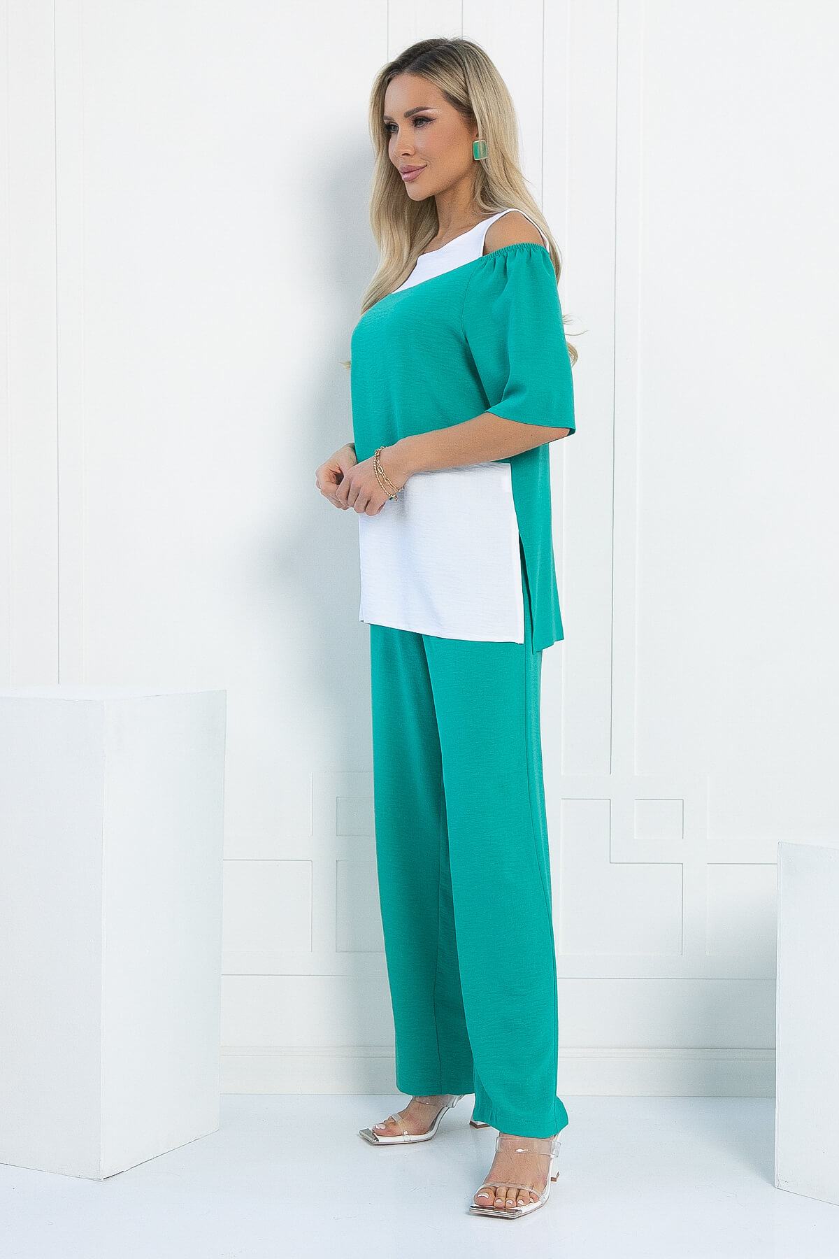 Костюм Аурика (зеленый) К13029-8М