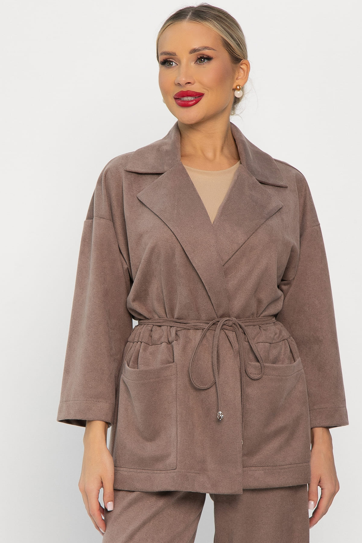Костюм Дижон (кофе) К14209-7М