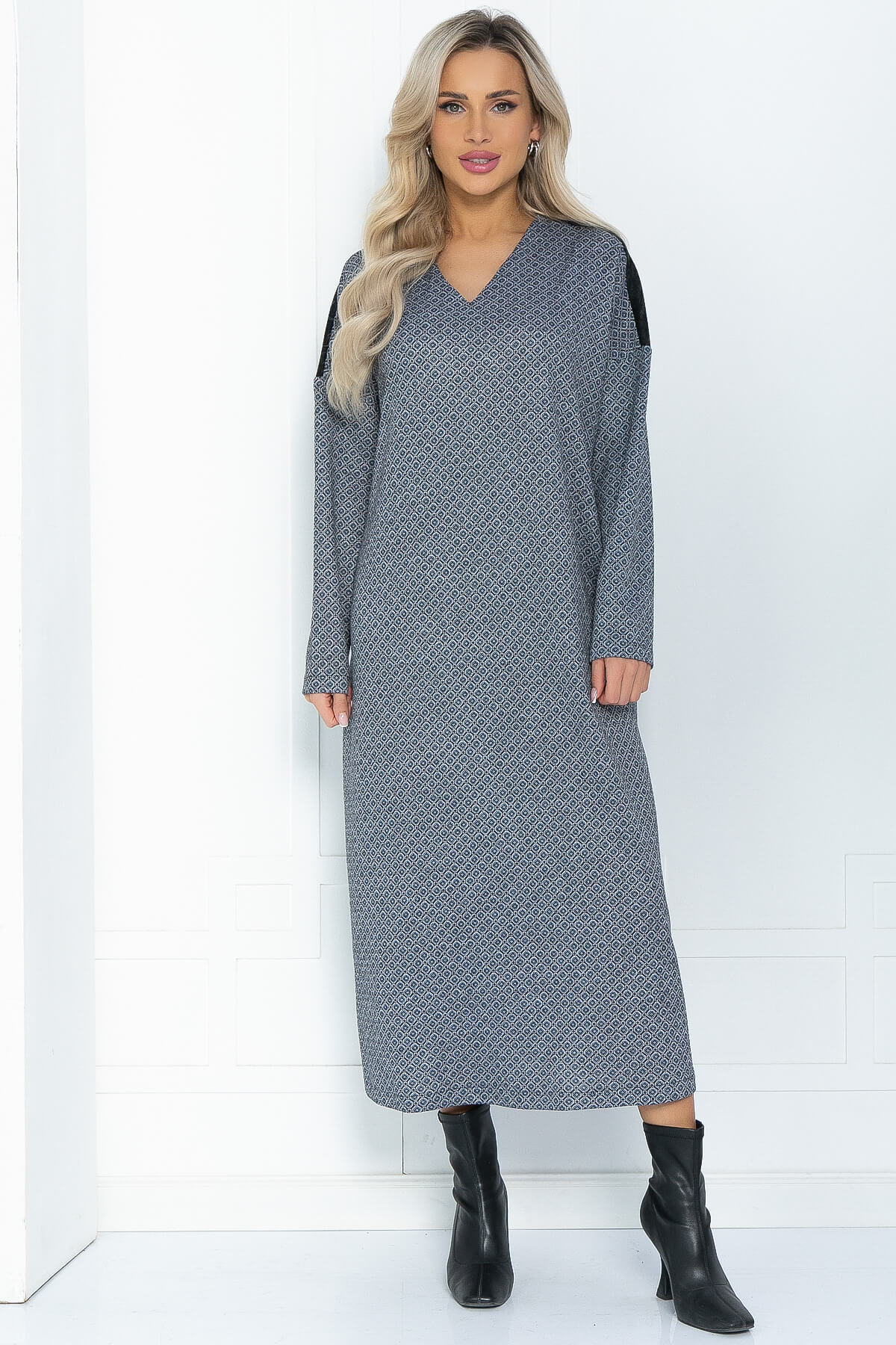 Платье Ингрид (черный) П11909