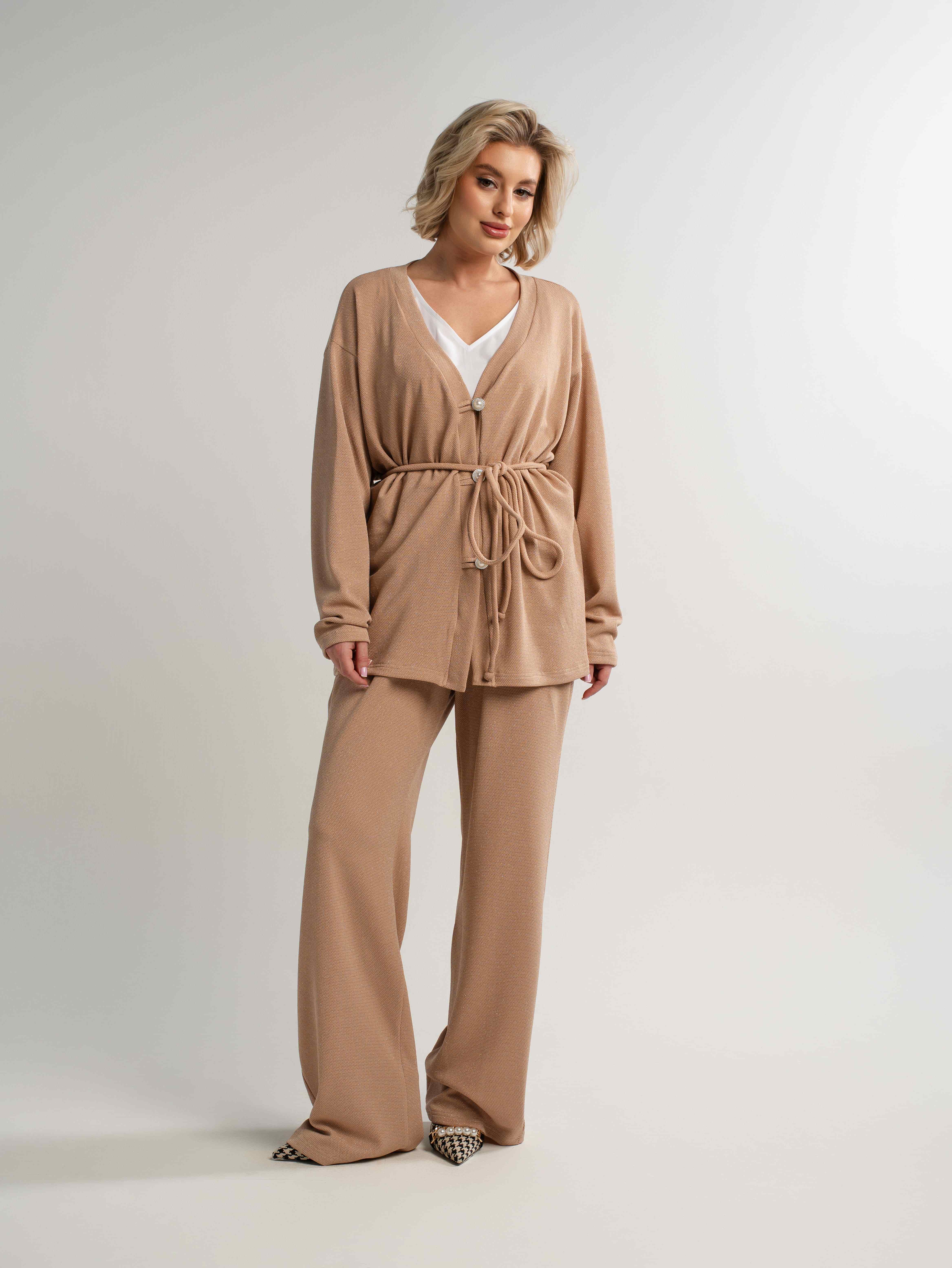 Кардиган Келли (бежевый) Б15053-39М