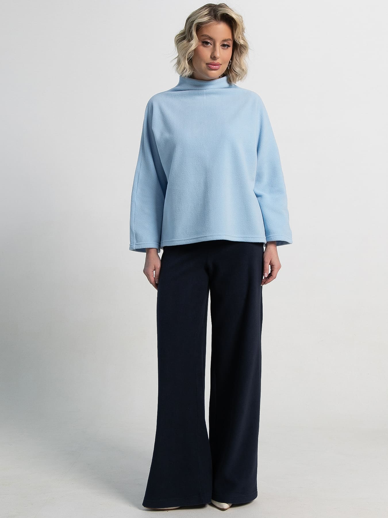 Костюм флисовый Дыхание зимы (синий) К15174-10М