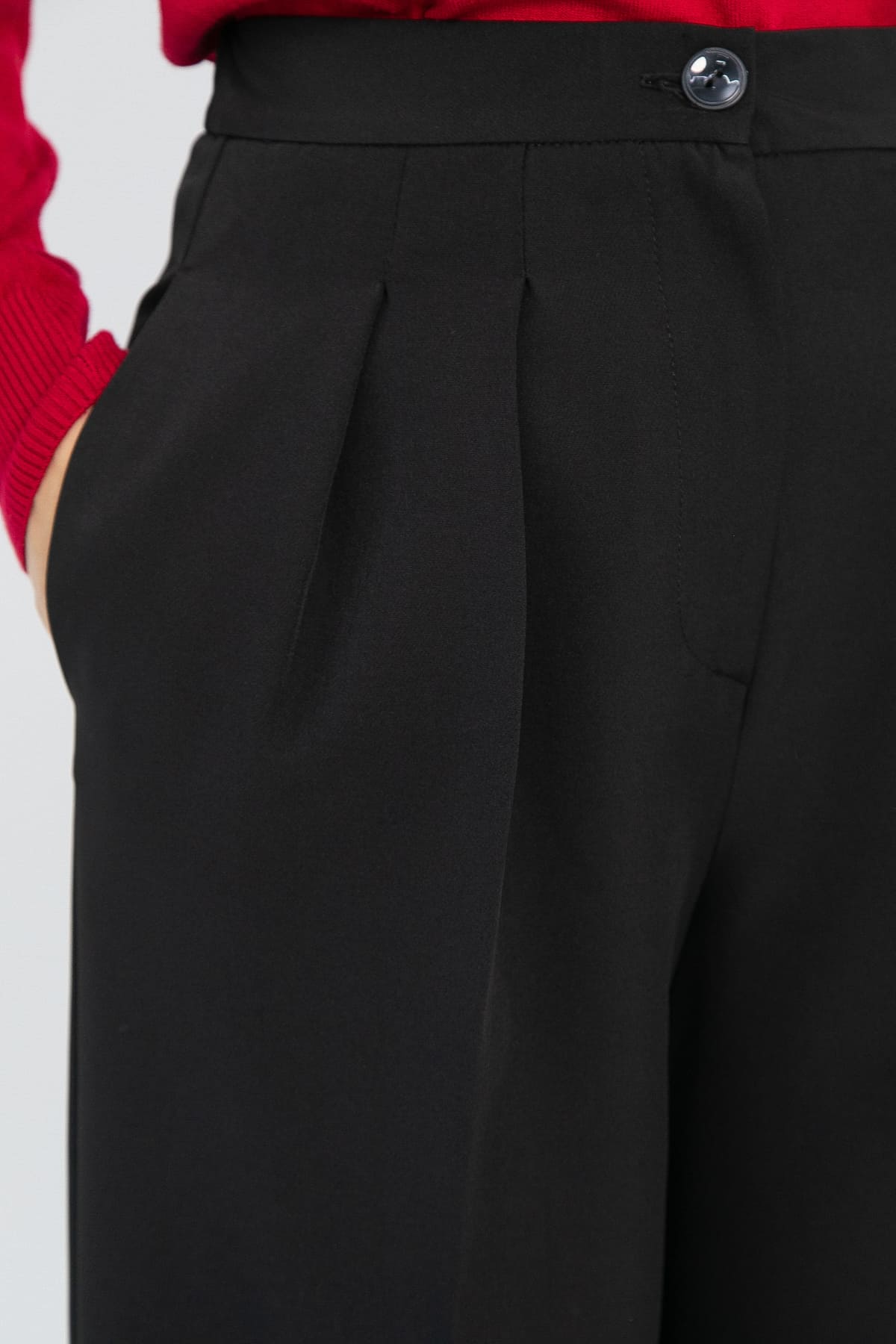 Брюки со стрелками Шакира (черные) Б14588-35М