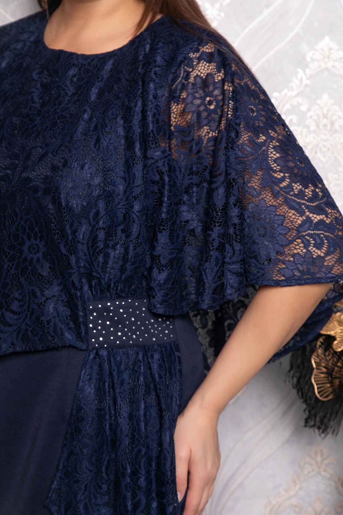 Платье вечернее Звезда (синее) П14868-13М