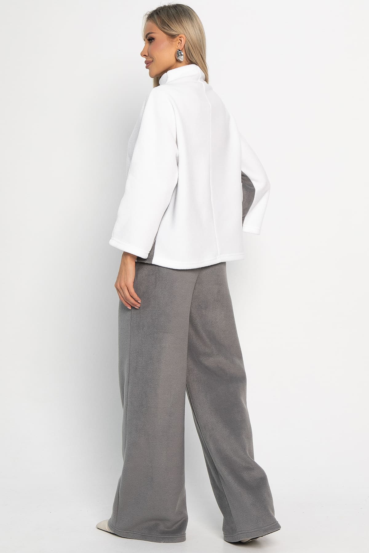 Костюм флисовый Дыхание зимы (белый) К14944-10М