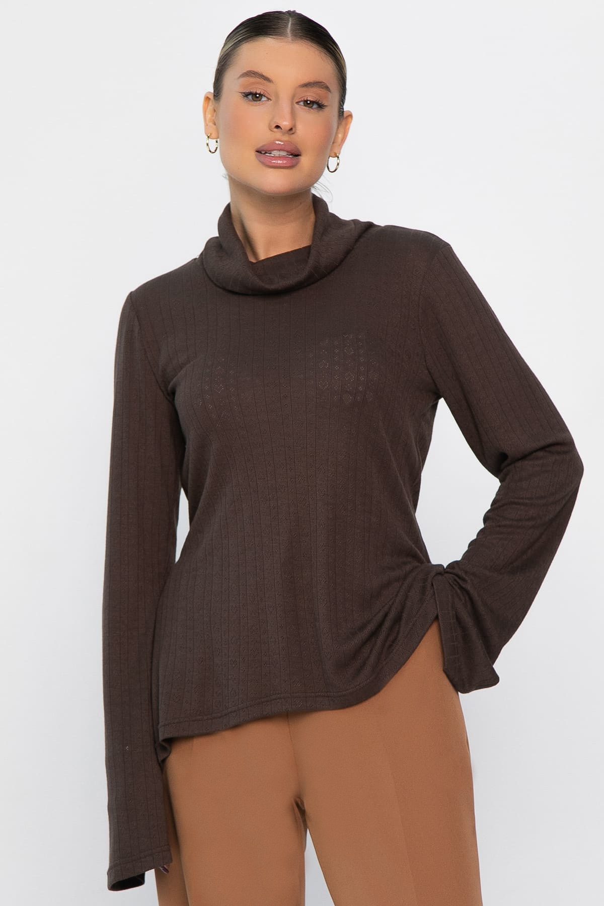 Джемпер В объятьях нежности (кофе) Б14446-4М