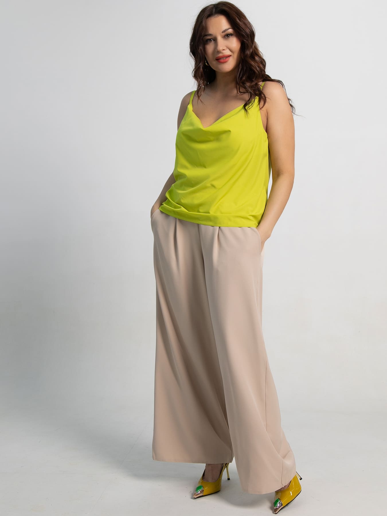 Топ Легкий штрих (лайм) Б15572-33М