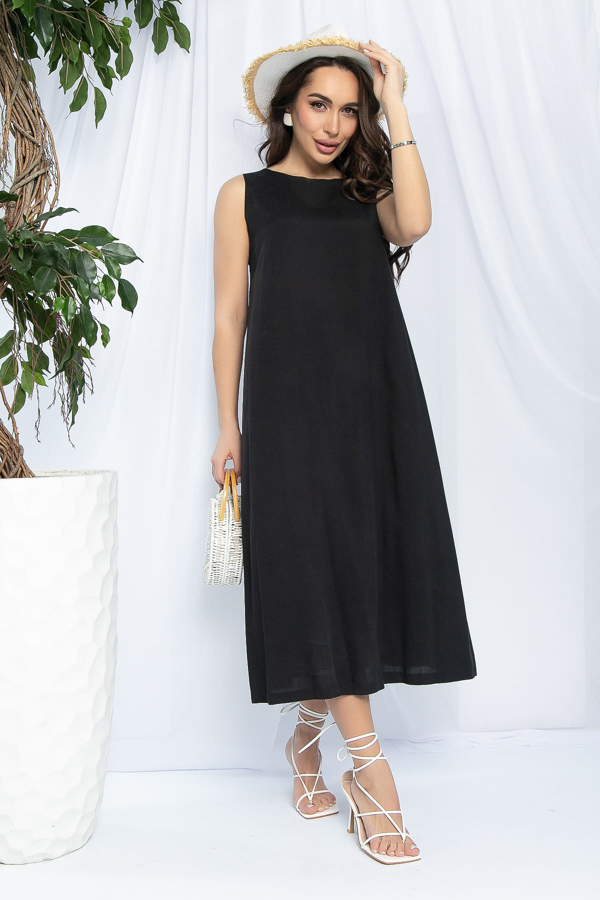 Сарафан Нестер (черный) П13144-25М