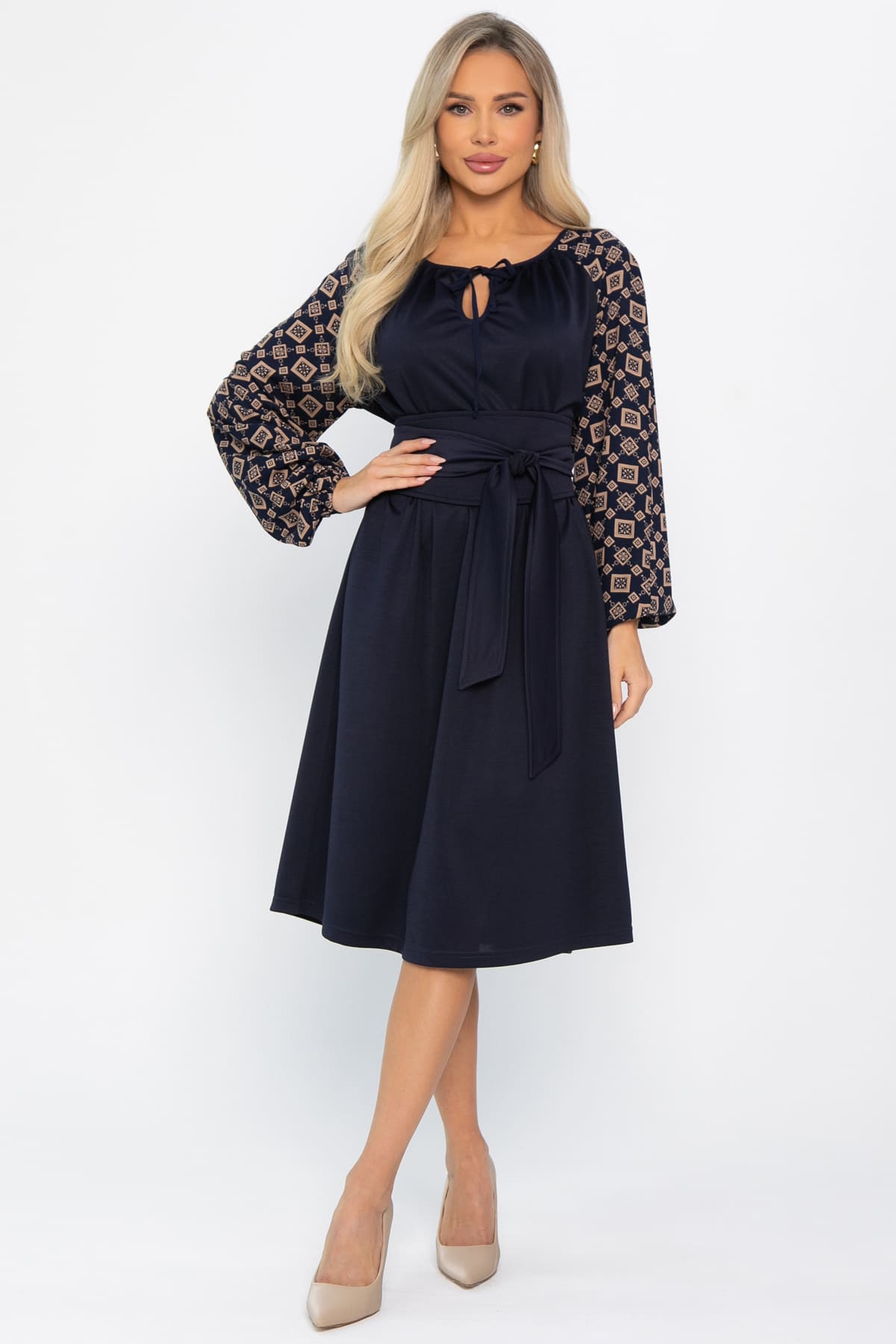 Платье Аура (синее) П12930-10М