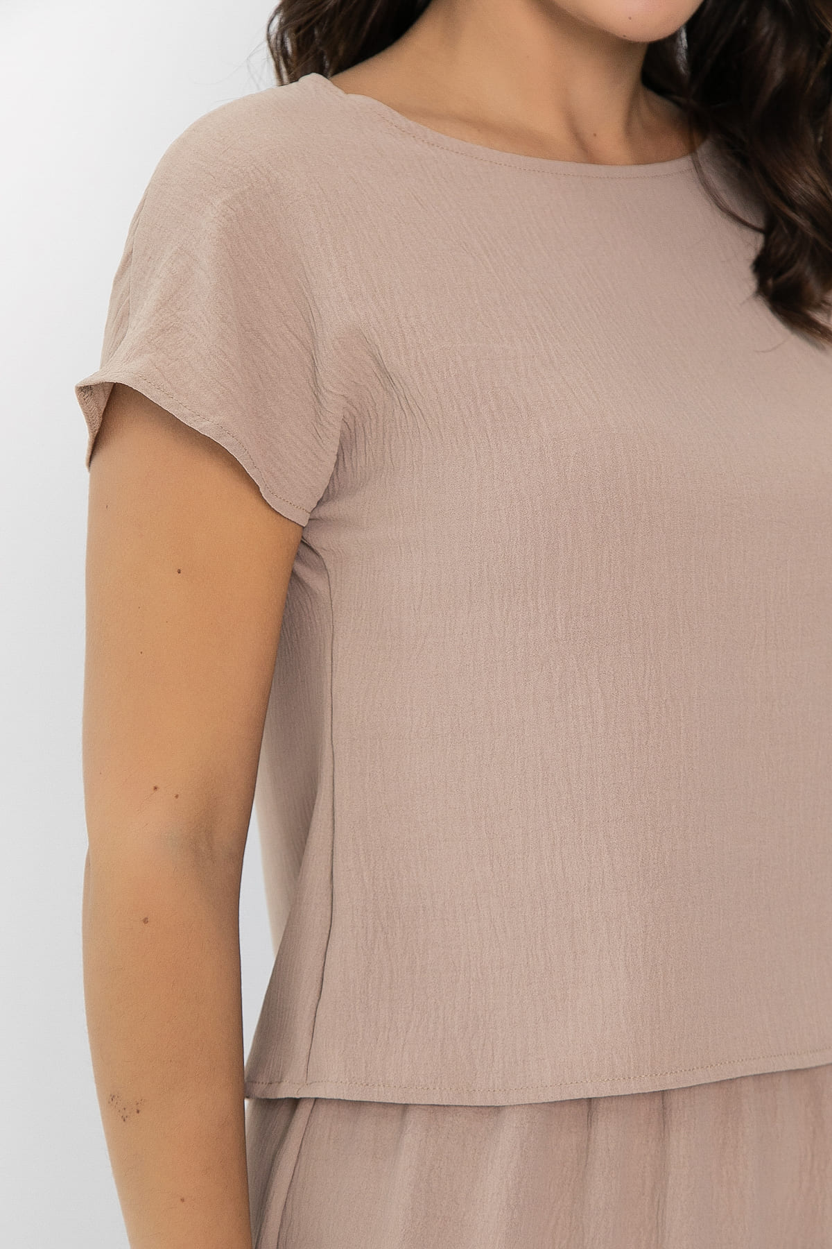 Костюм Легкость ветра (бежевый) К14055-12М