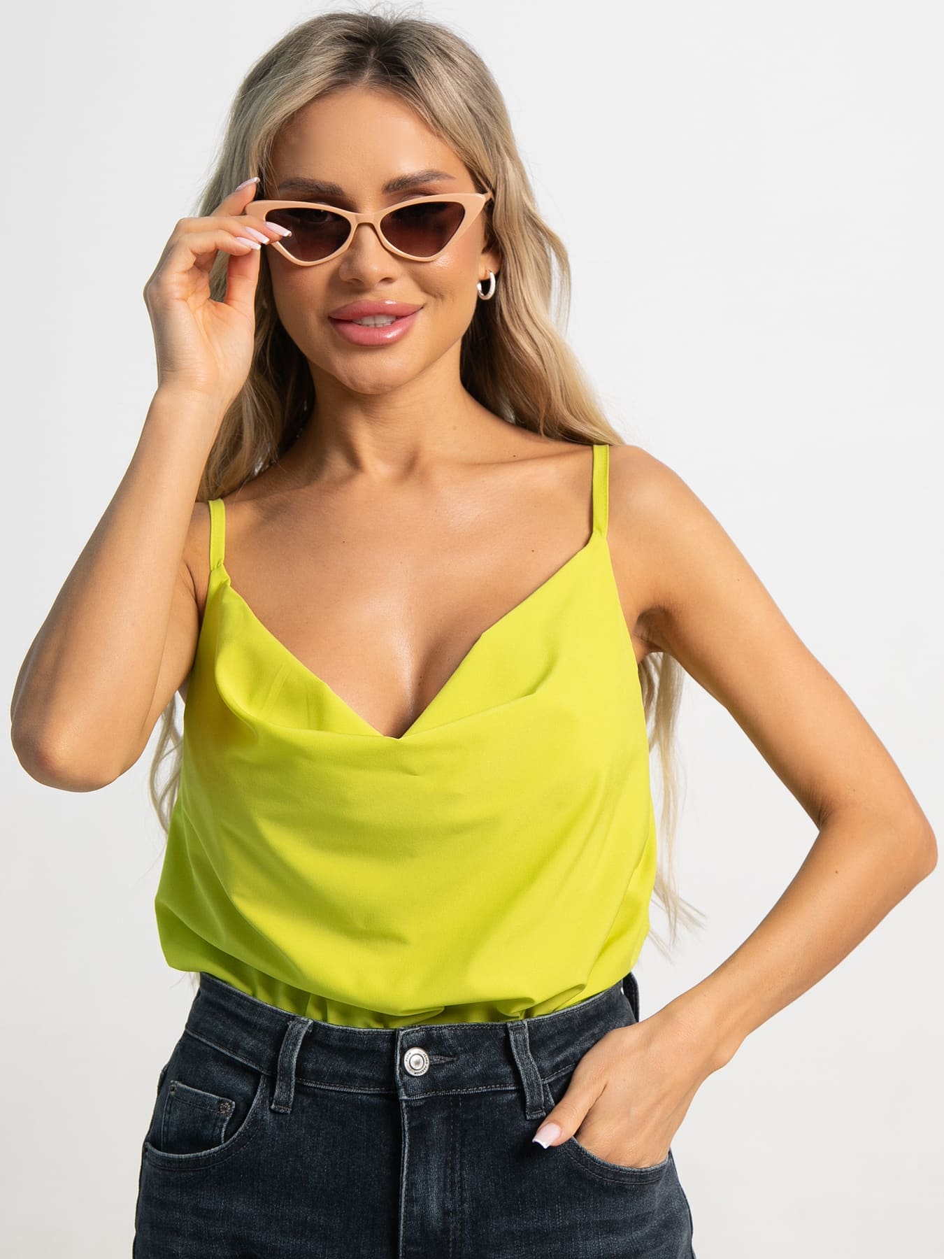 Топ Легкий штрих (лайм) Б15572-33М