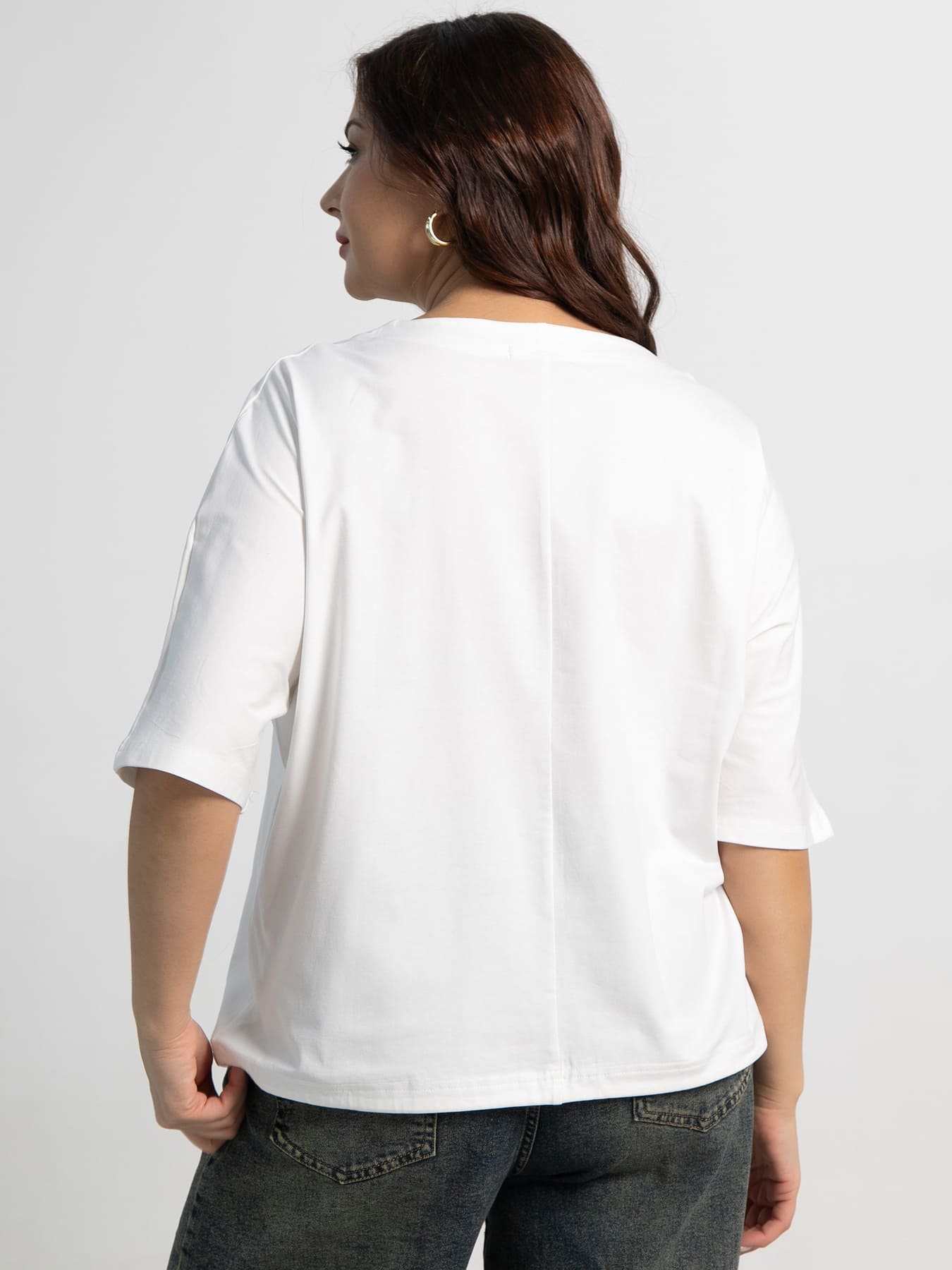 Блуза Злата (белая) Б15525-4М