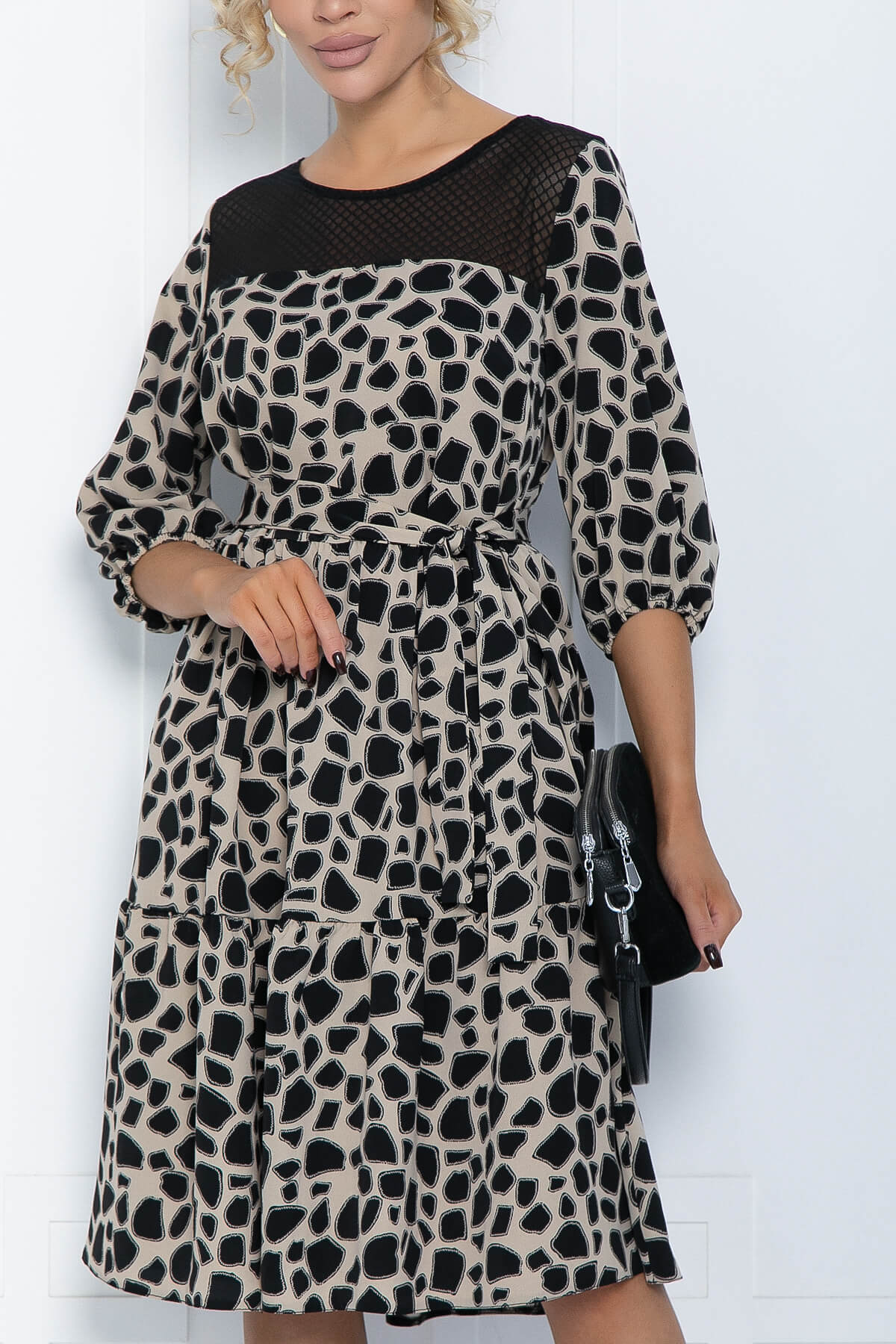 Платье Омут красоты (беж) П12095