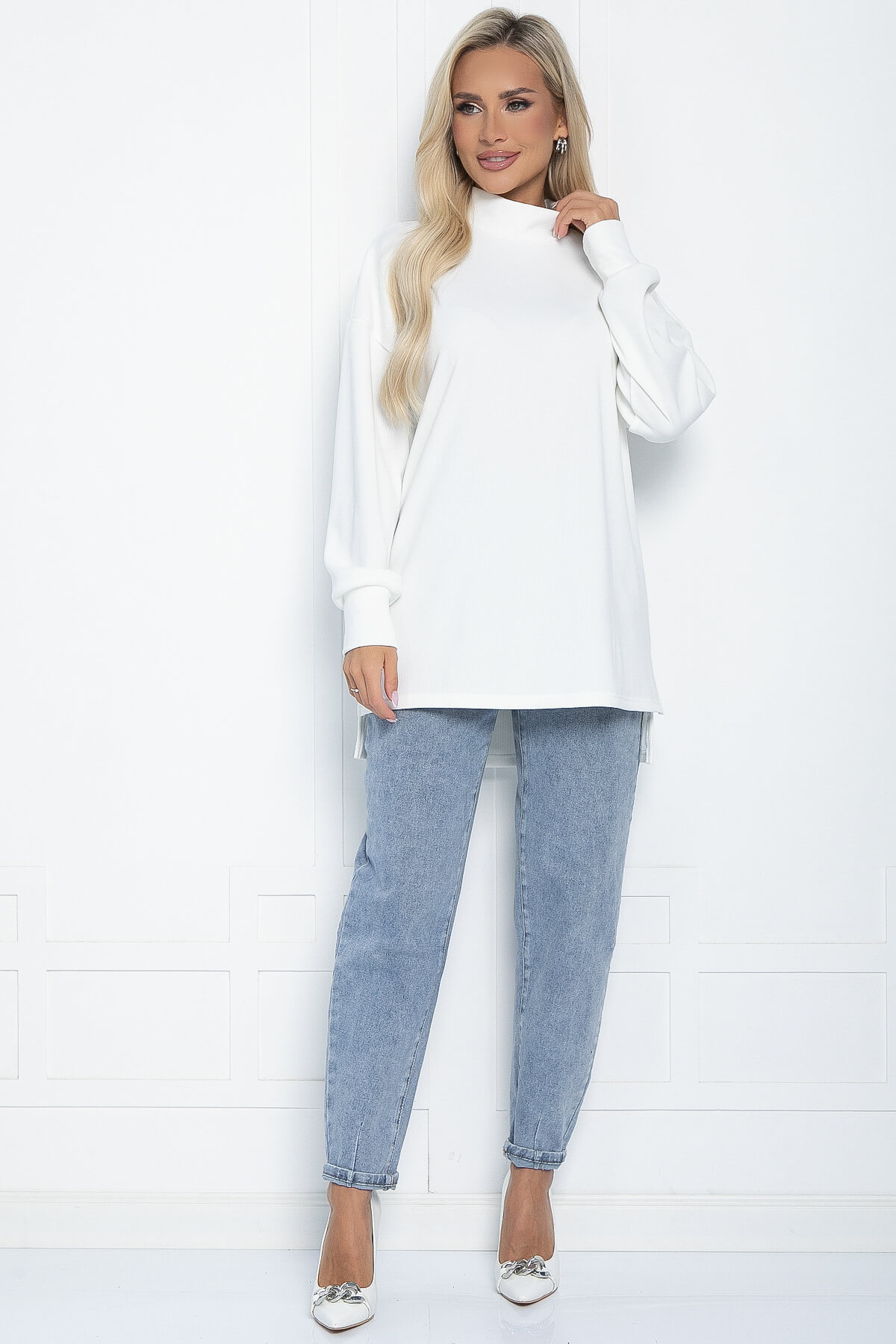 Водолазка Ариана (белая) Б11276