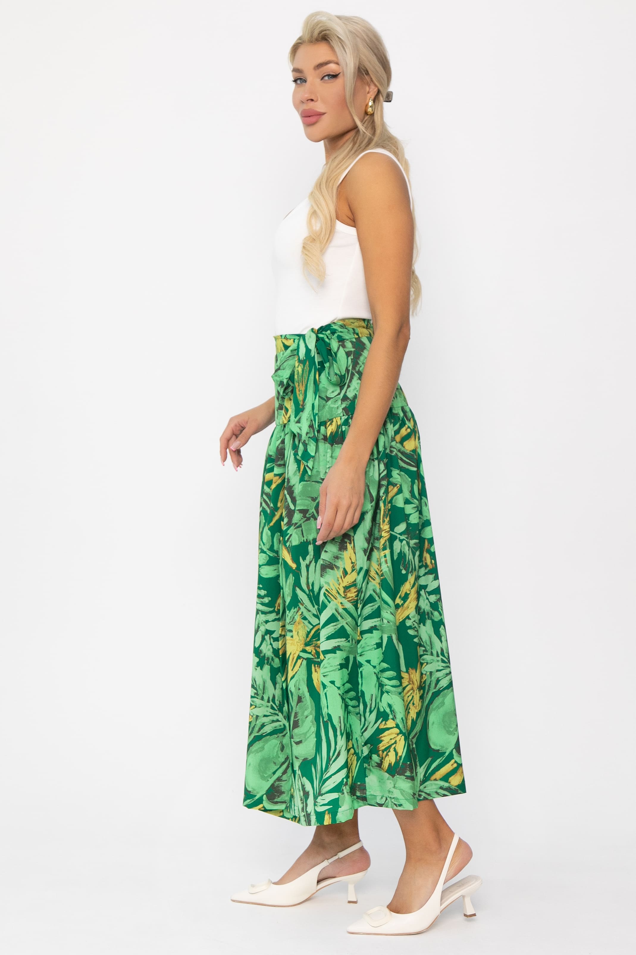 Юбка Марьям (зеленая) Ю13684-23М