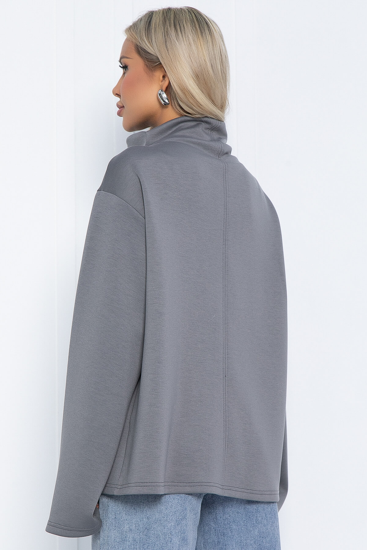 Свитшот Сати (серый) Б12553-7