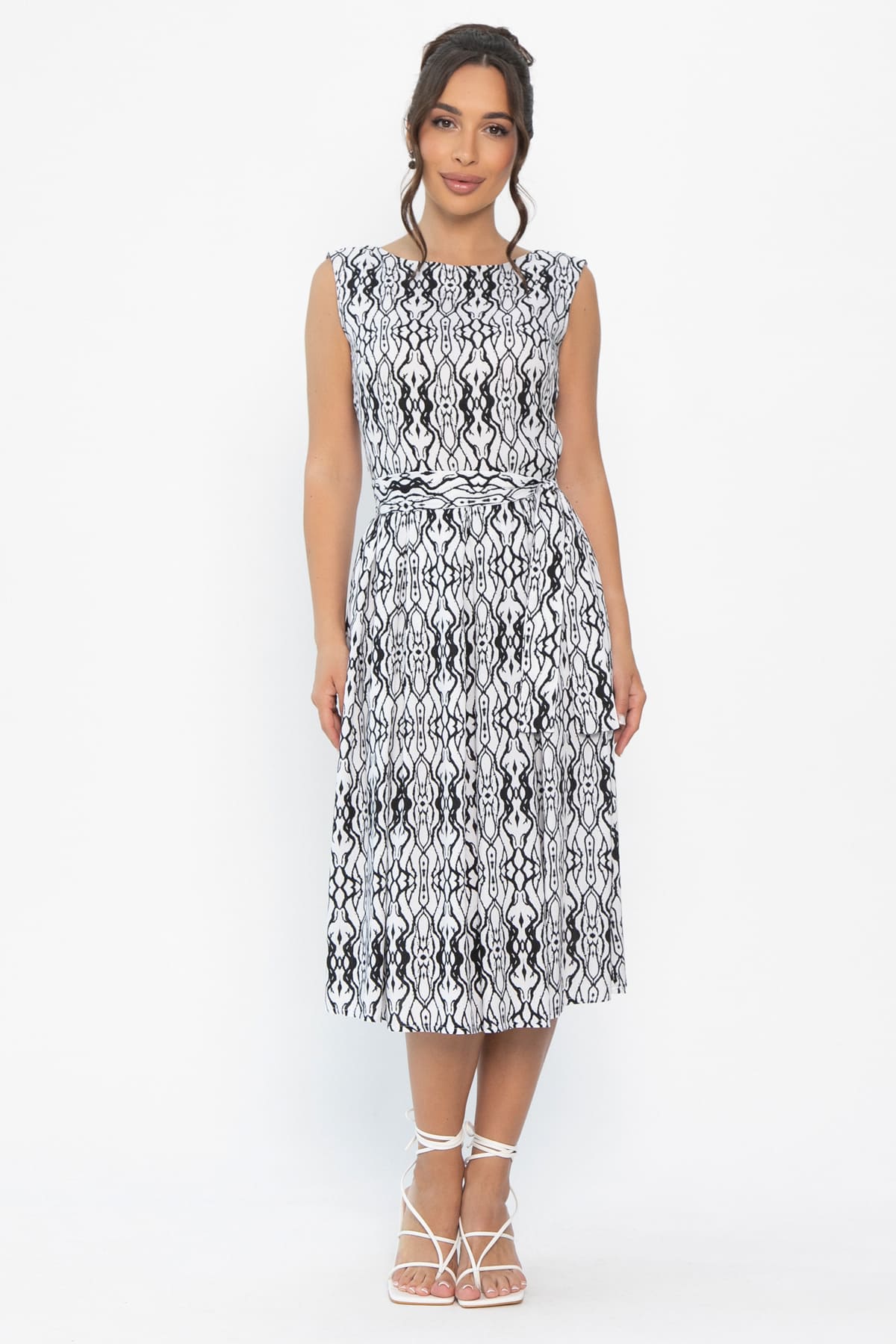 Платье Новая мода (белое) П13958-10М